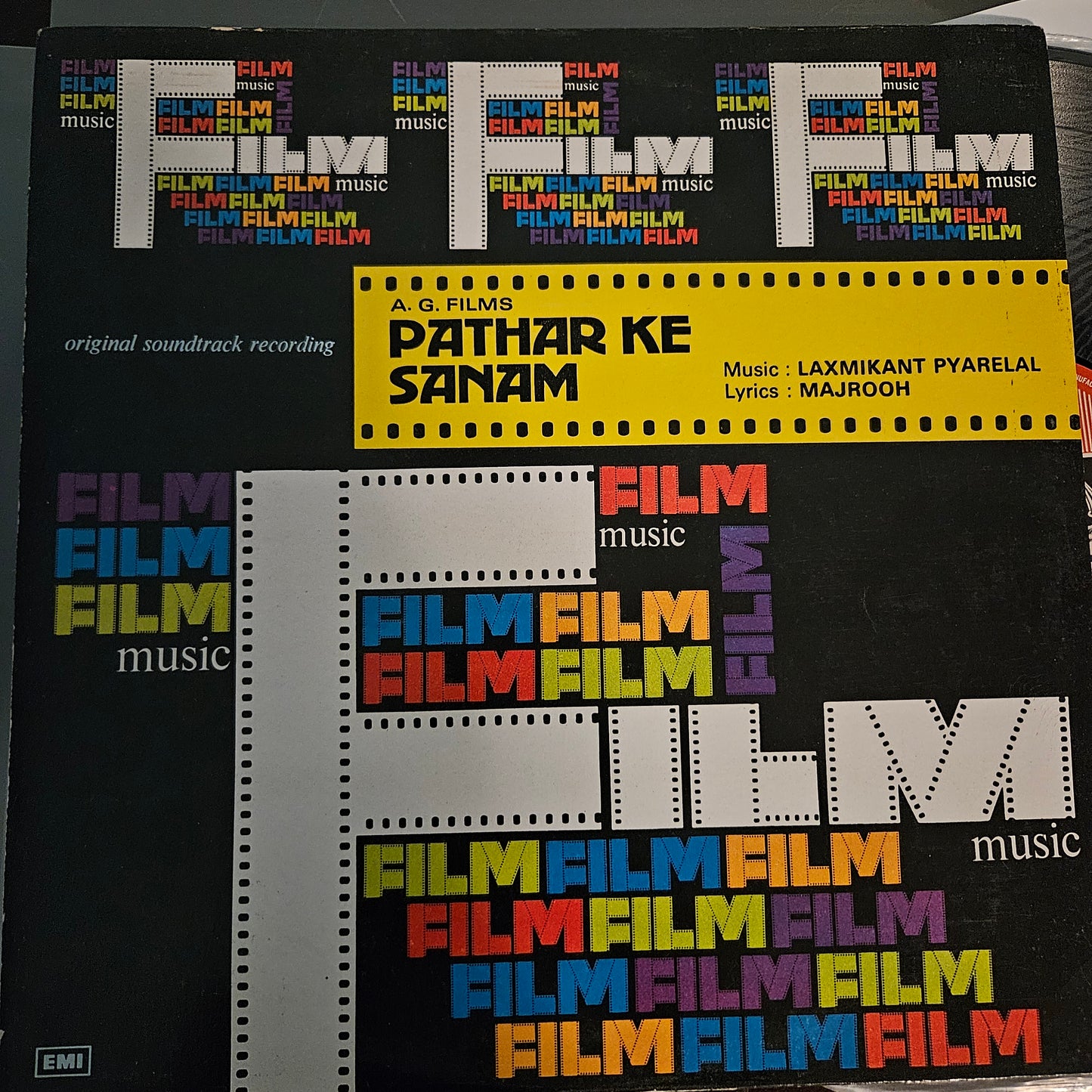 Patthar Ke Sanam - Music by Laxmikant Pyarelal. Super hit - near mint hmv