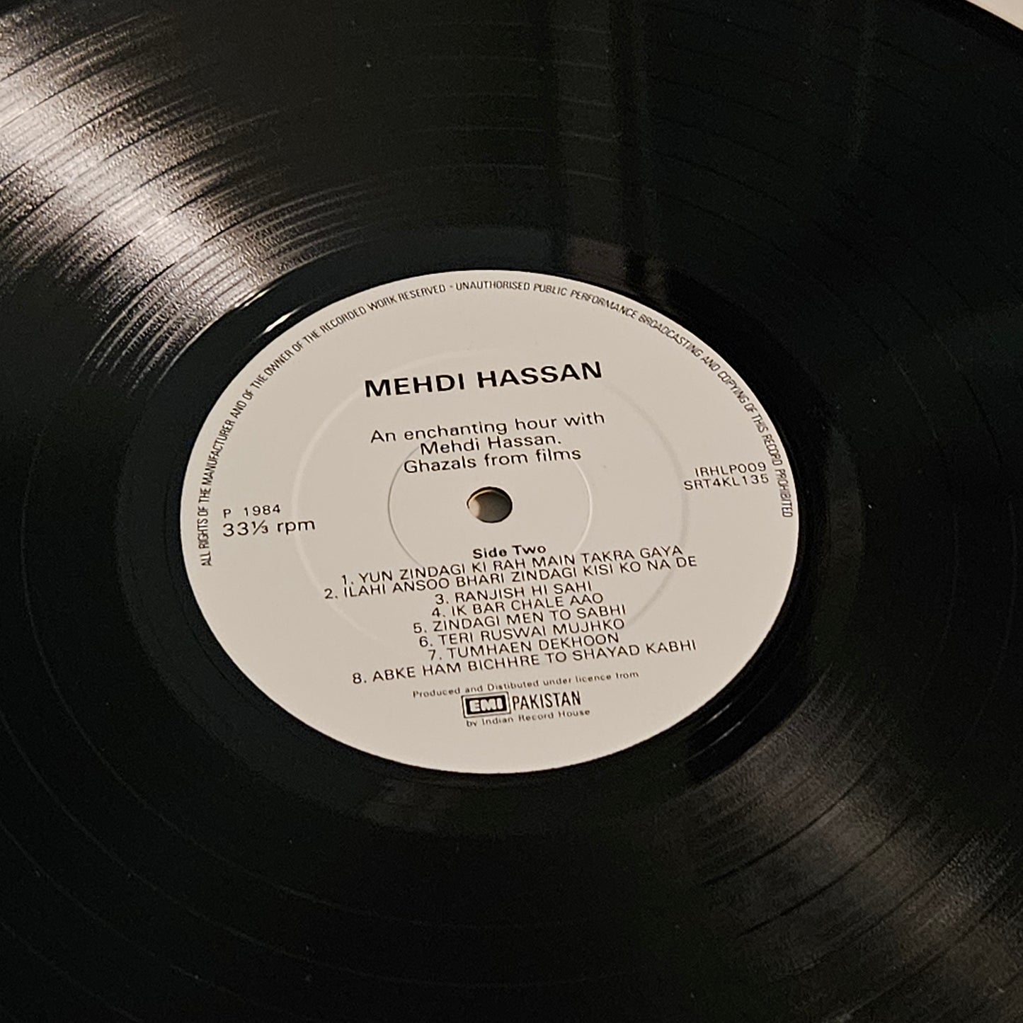 Mehdi Hassan - Ghazals from films Mode in UK in near Mint