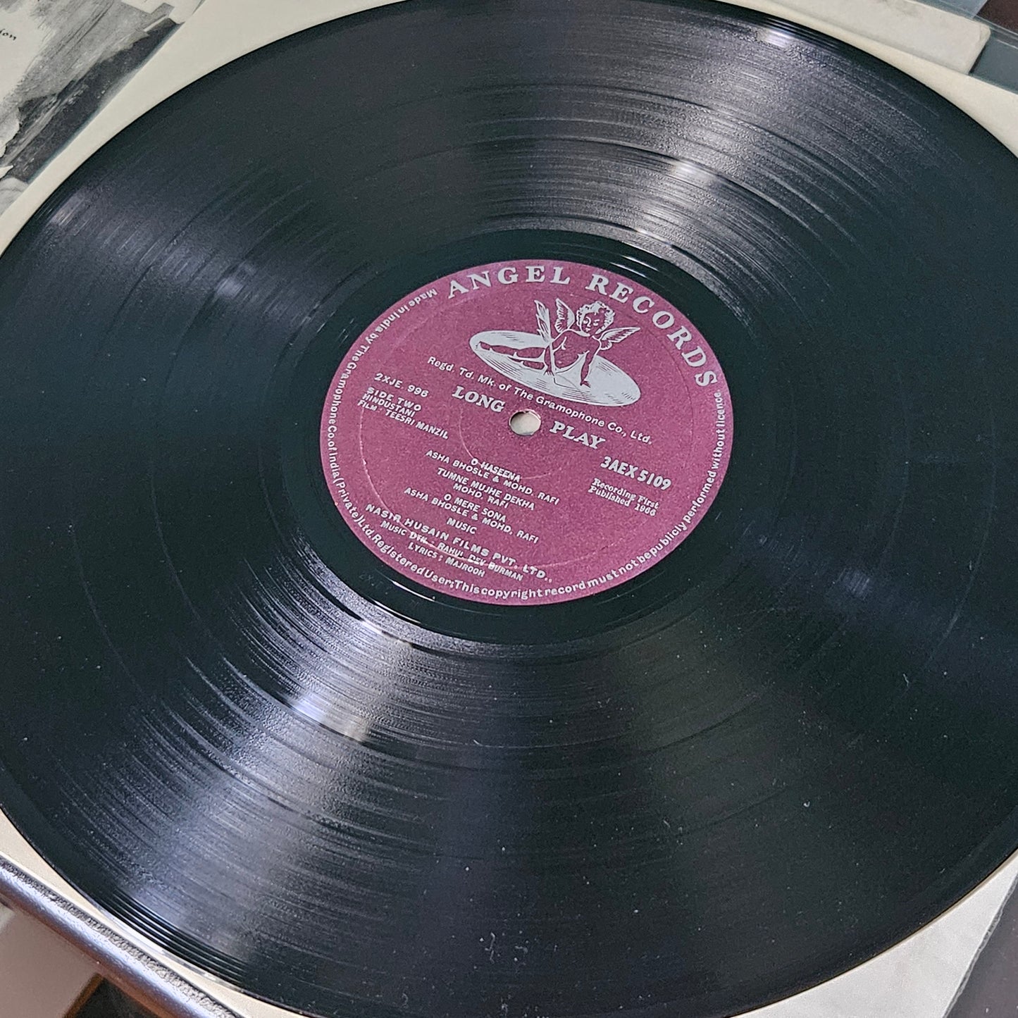 Teesri Manzil - 1st Angel issue - Music R.D. Burman in excellent condition