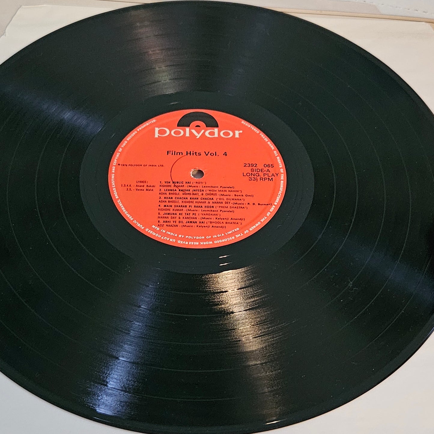 Film Hits vol4 - Polydor in near mint - Rare collection