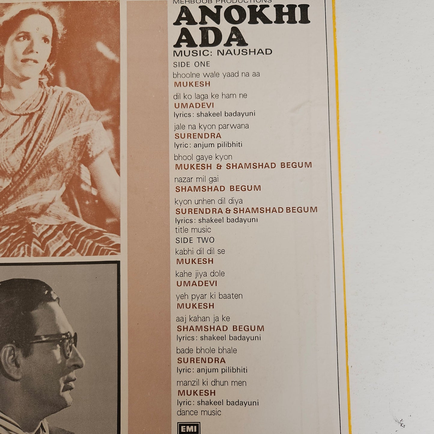 Anokhi Ada - Naushad classic in excellent