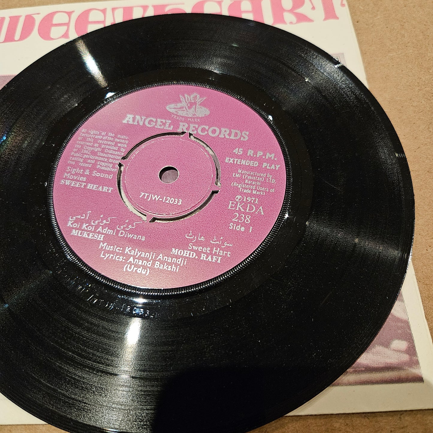 Sweetheart - Music Kalyanji Anandji - in excellent - Rare Nostalgia