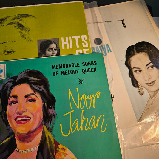 Noor Jahan,Suraiya, and Kanan Devi 3 Great Artists and 3 great albums in excellent