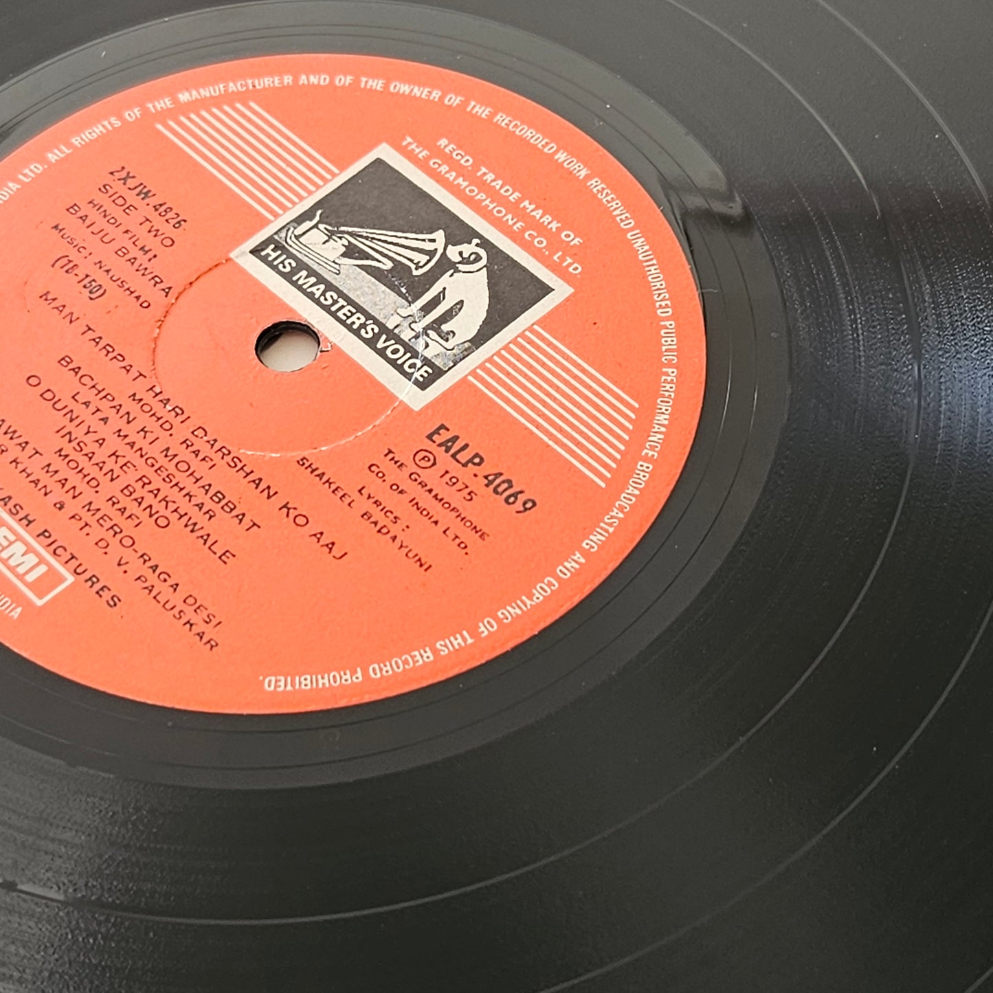 Baiju Bawra - Naushad , Rafi, Lata  and Shakil eternal Classic in near mint condition Pristine