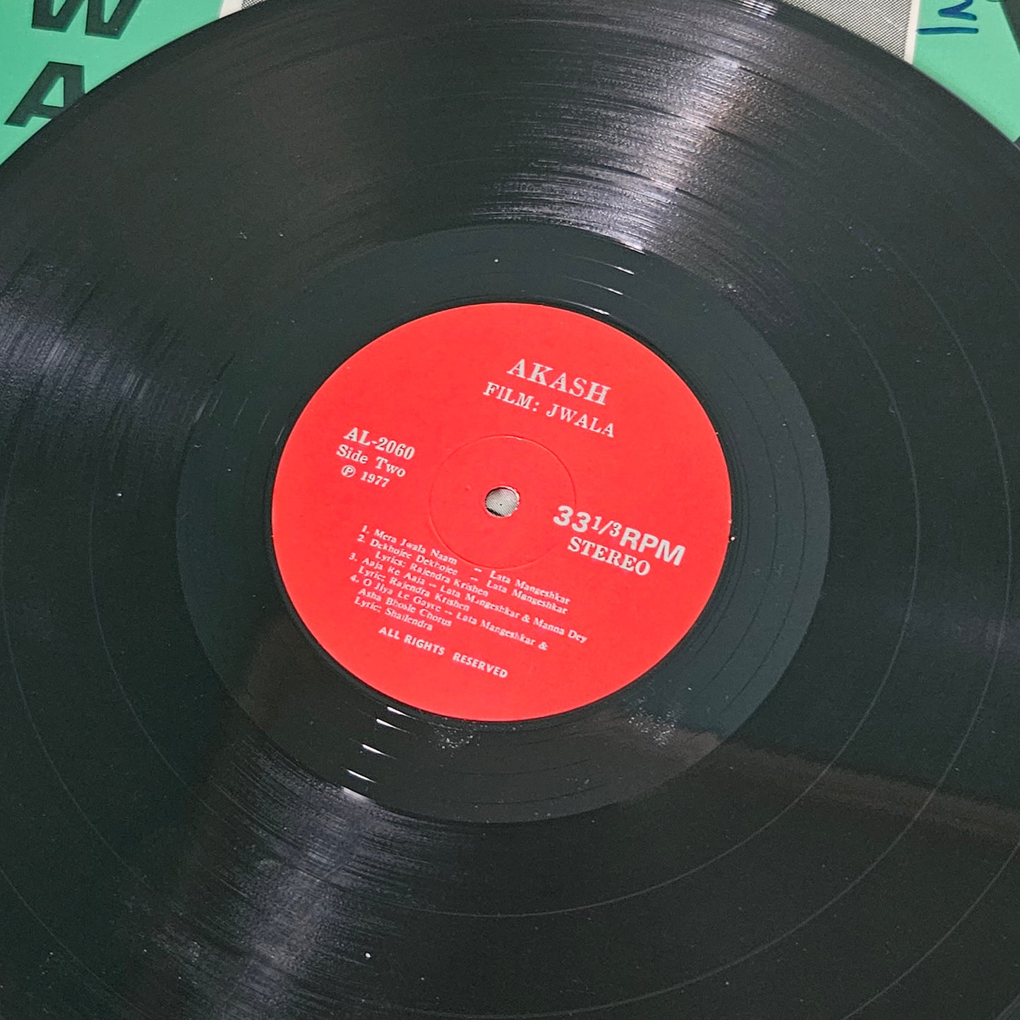 Waris and Jwala - R D Burman and Shankar Jaikishan - Akash pressing - in excellent condition