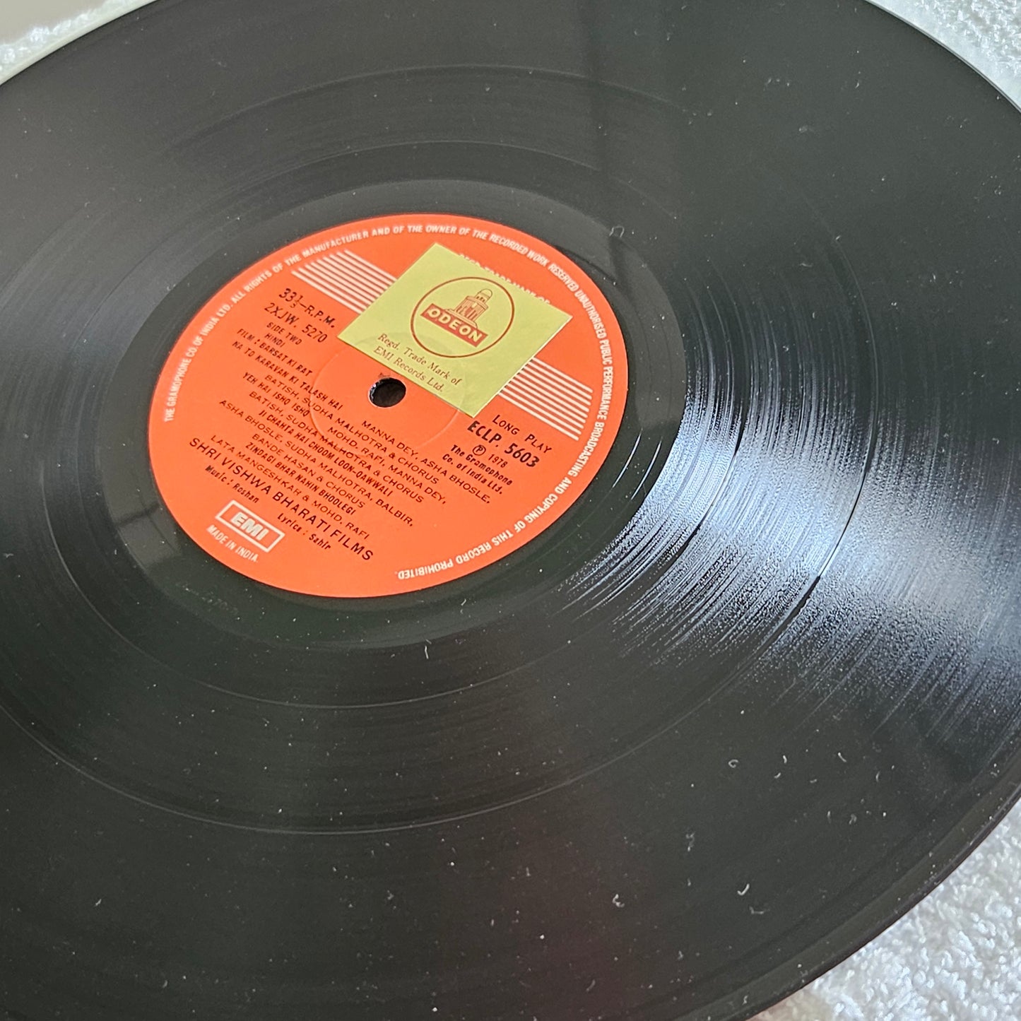Barsat ki Rat - Roshan classic in near Mint Pristine