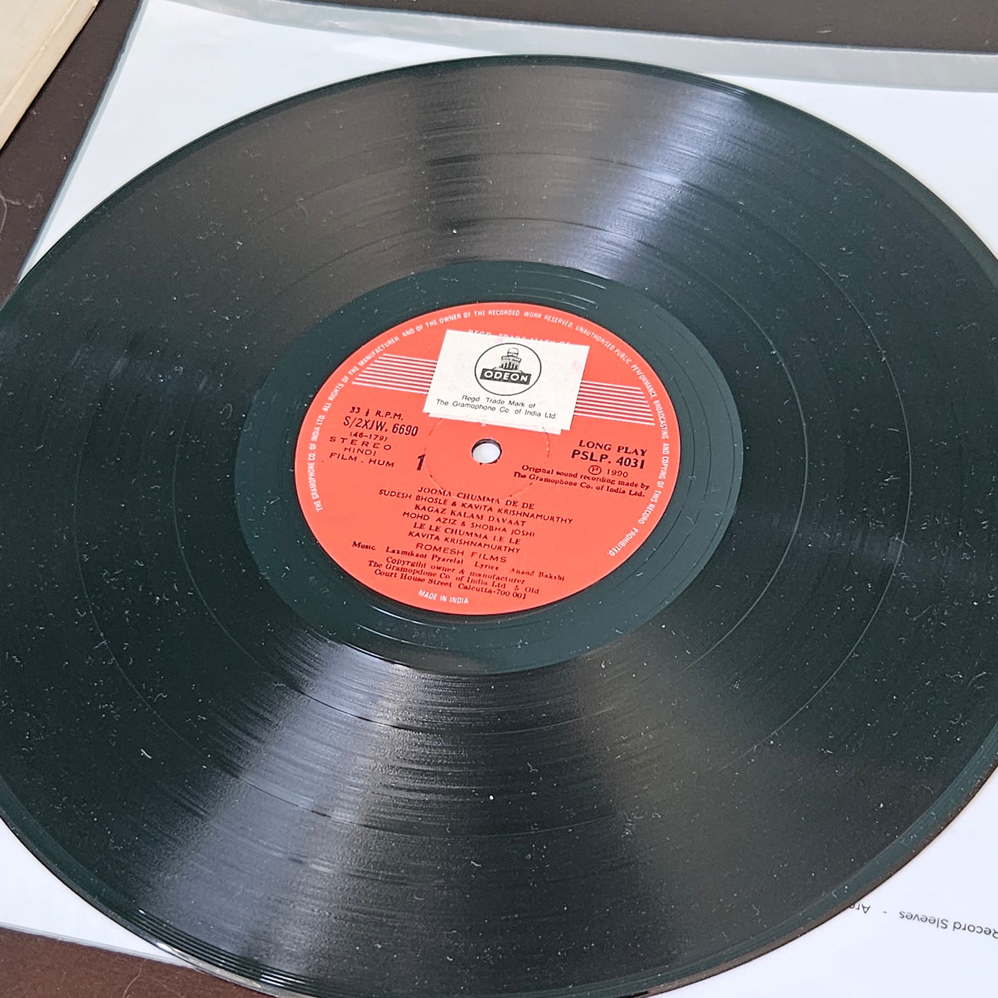 Hum - 90s blockbuster super hit in Near Mint Music by laxmikant Pyarelal - new arrival