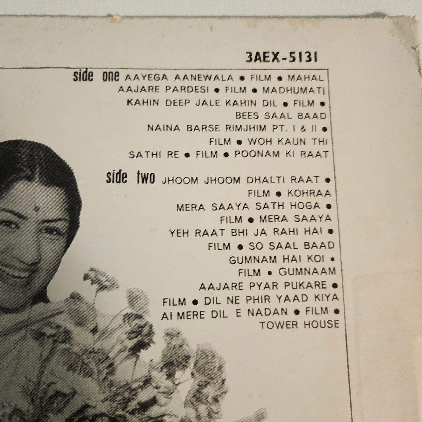 Lata mangeshkar - haunting melodies of Lata Mangeshkar 1st Angel in VG /. Excellent condition - Read Description