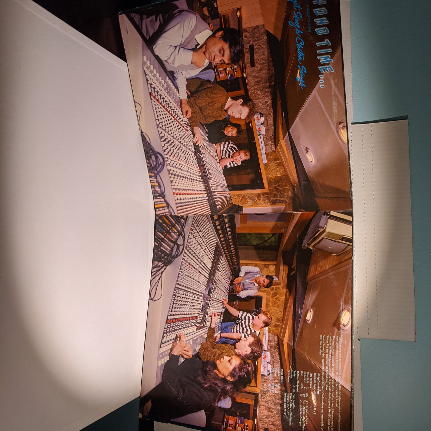 2 LP Set Jagjit Singh and Chitra Singh Beyond Time Near mint