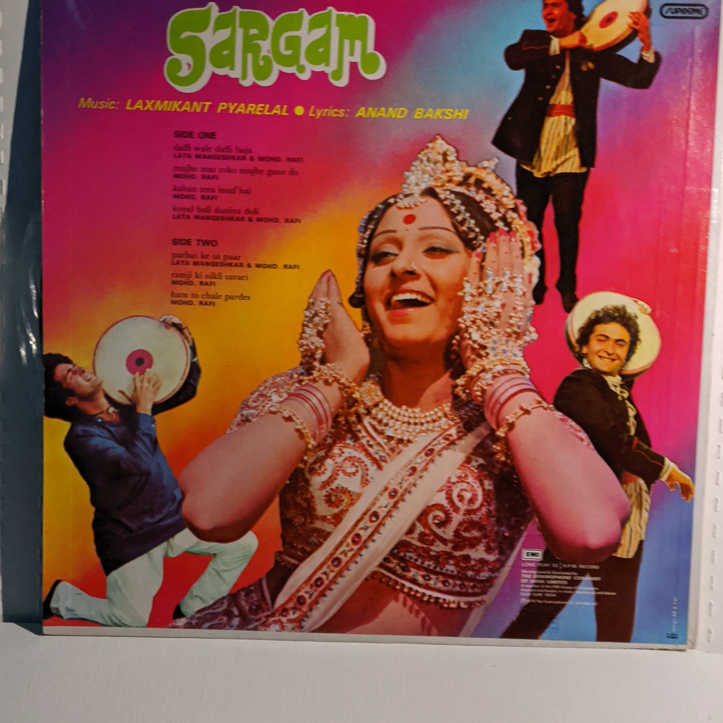 SARGAM - Laxmikant Pyarelal - VG+ Blockbuster