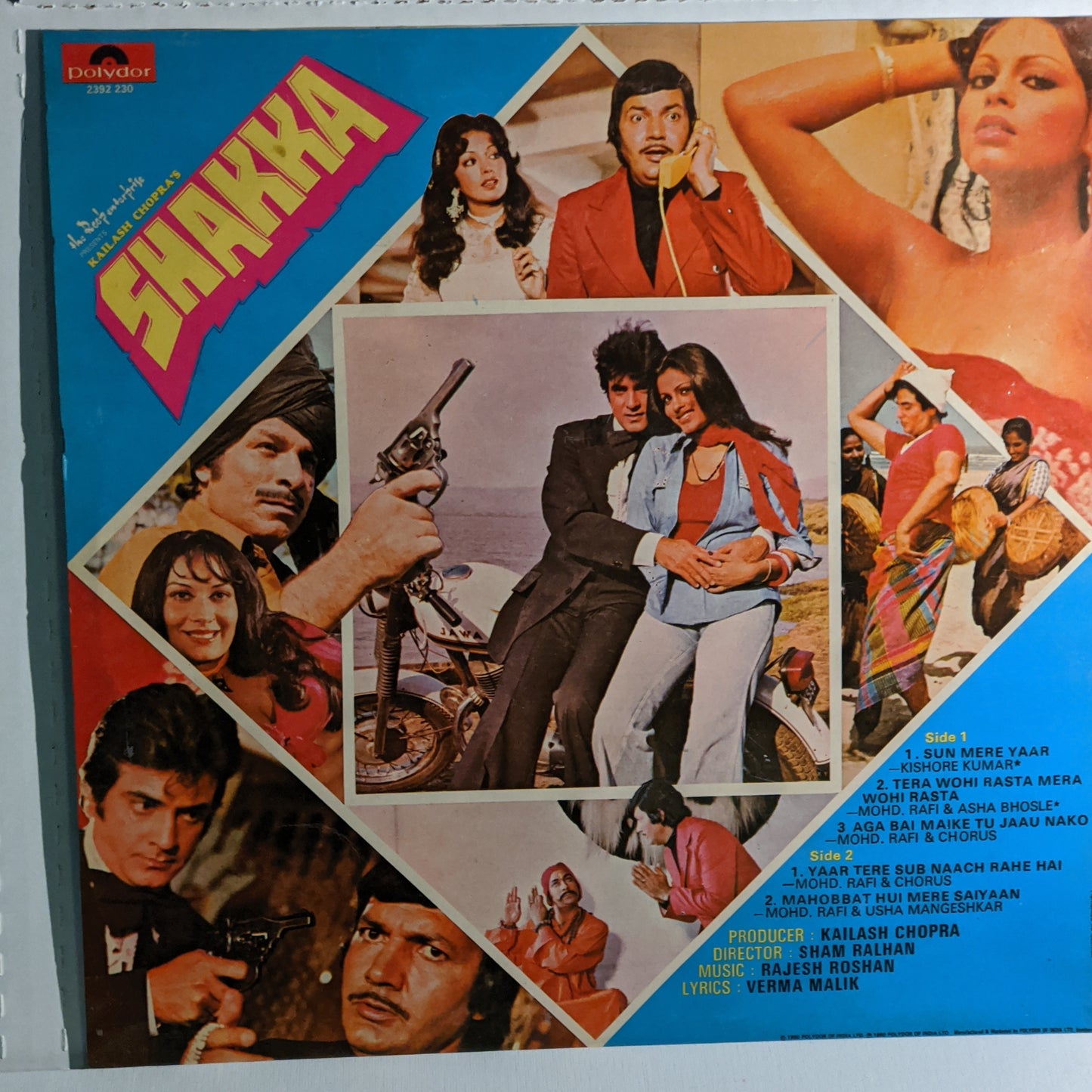 SHAKKA - Music by Rajesh Roshan in NEAR Mint