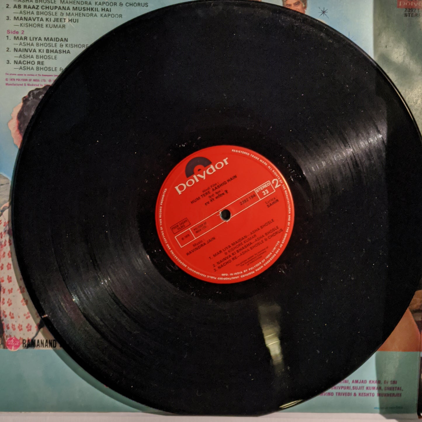 HUM TERE ASHIQ HAI - Music by Ravindra Jain in NEAR Mint SUPREME Stereo gatefold