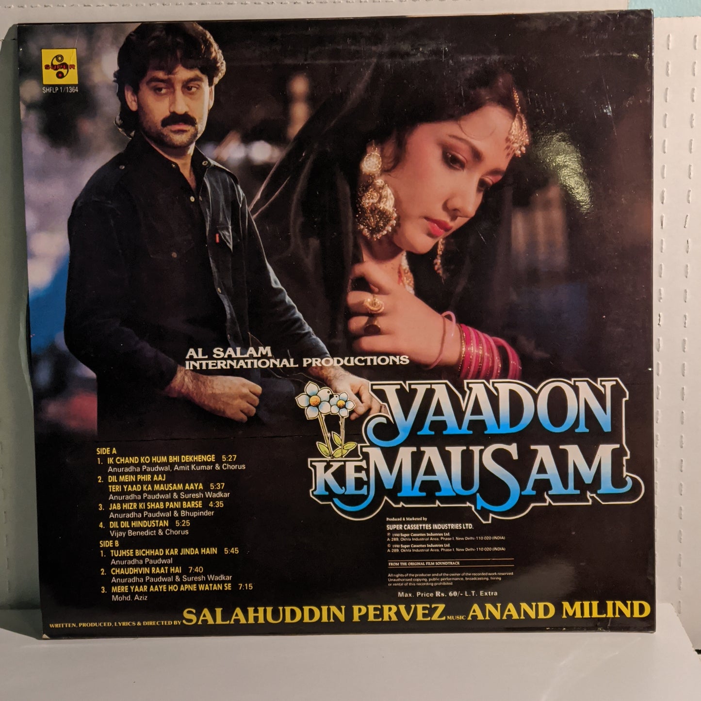 YAADON KE MAUSAM - Music by Anand Milind in  MINT