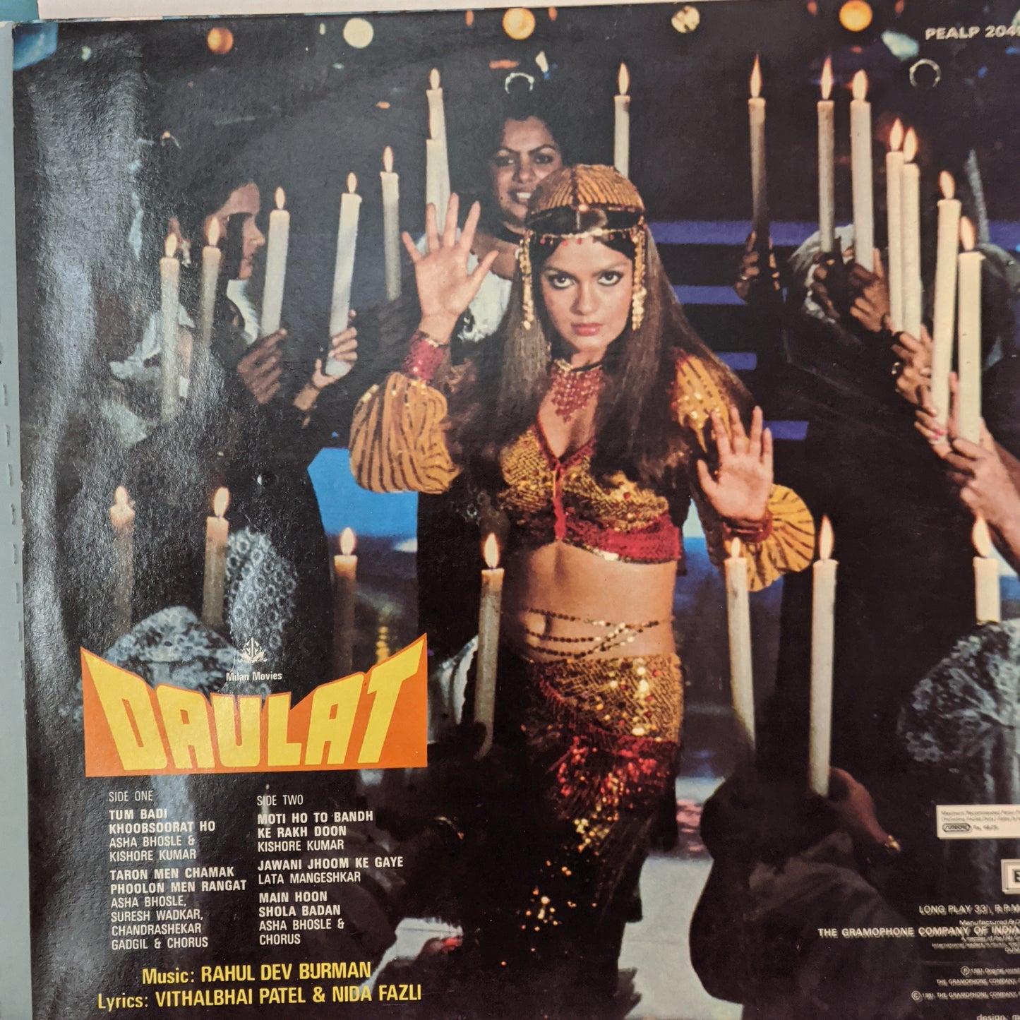 DAULAT - Music by R. D. Burman in NEAR MINT GATEFOLD COVER