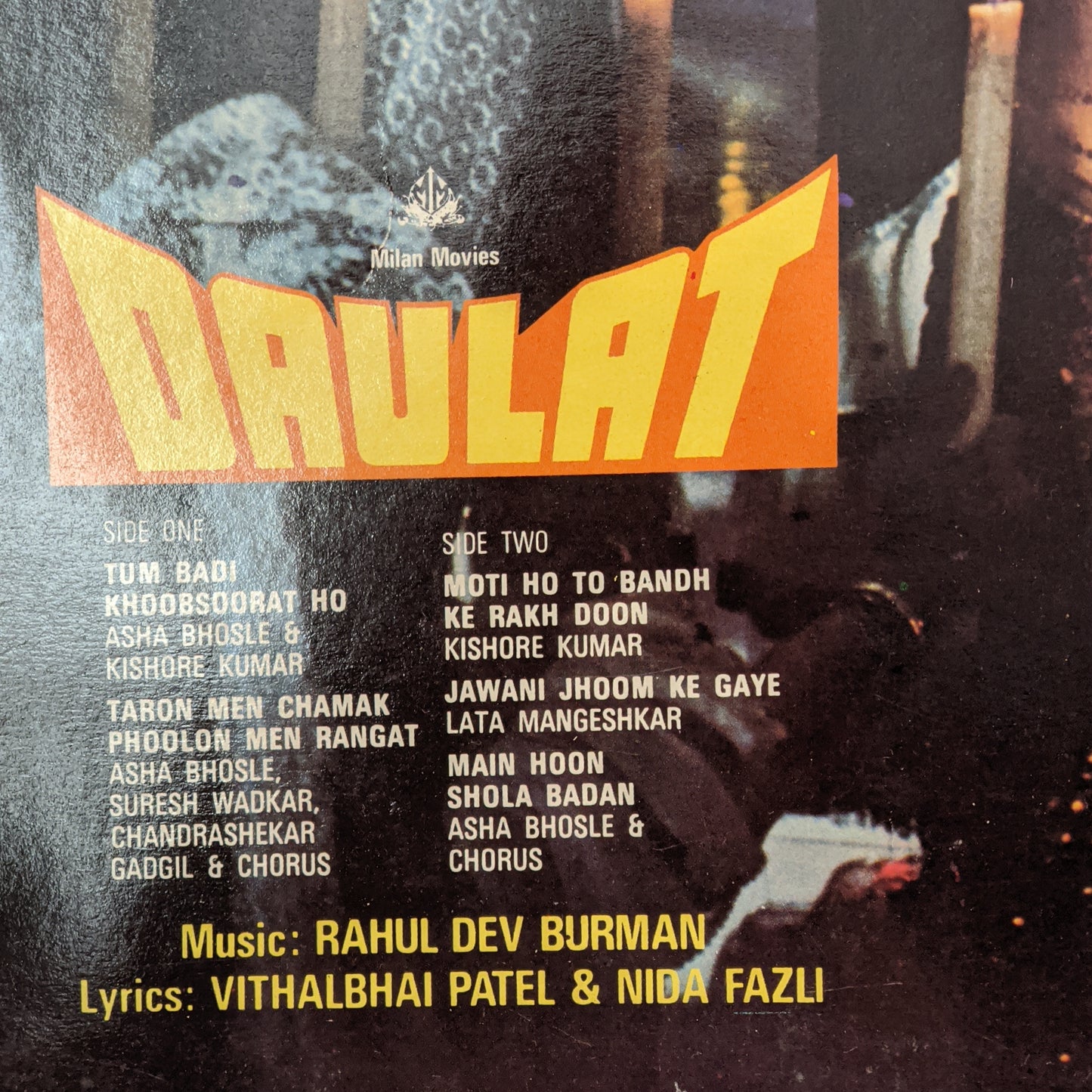 DAULAT - Music by R. D. Burman in NEAR MINT GATEFOLD COVER