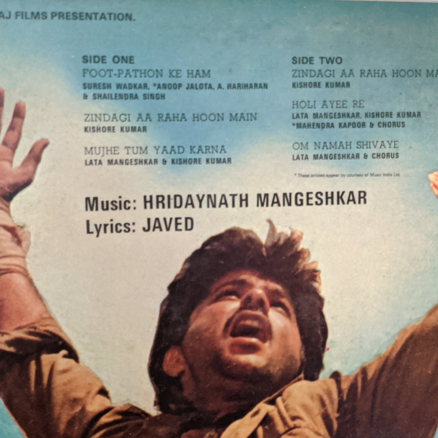 MASHAAL - Music by Hridaynath Mangeshkar classic Blockbuster Near mint in STEREO GATEFOLD