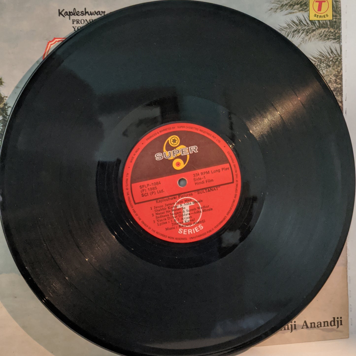 SULTANAT - Music by KALYANJ ANANDJI Blockbuster Near mint