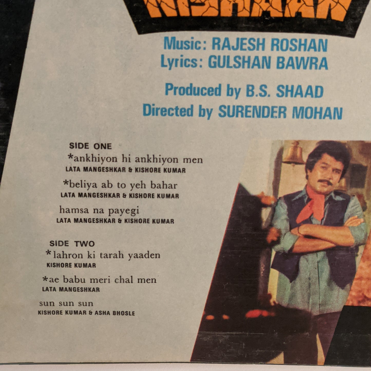 NISHAAN - Music by Rajesh Roshan in NEAR MINT in SUPREME STEREO