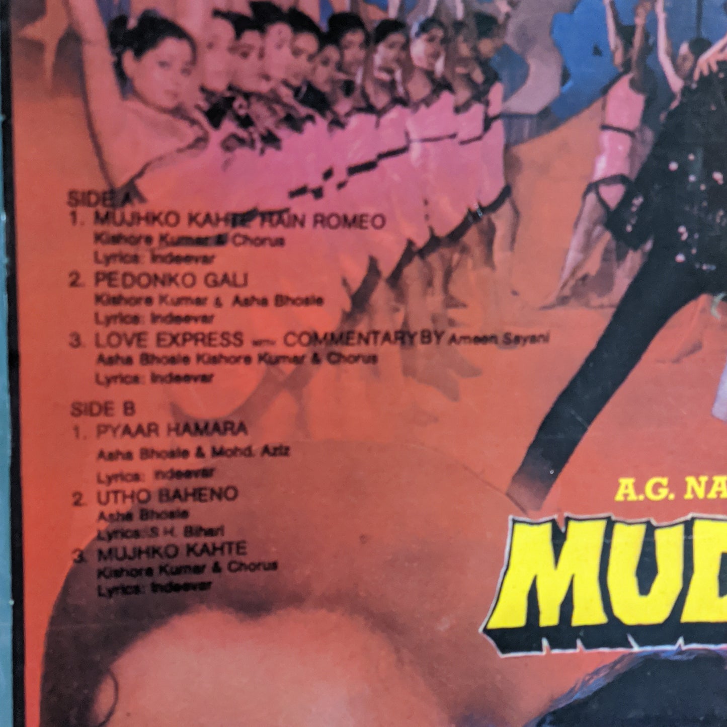 MUDDAT - Music by Bappi Lahiri in excellent condition