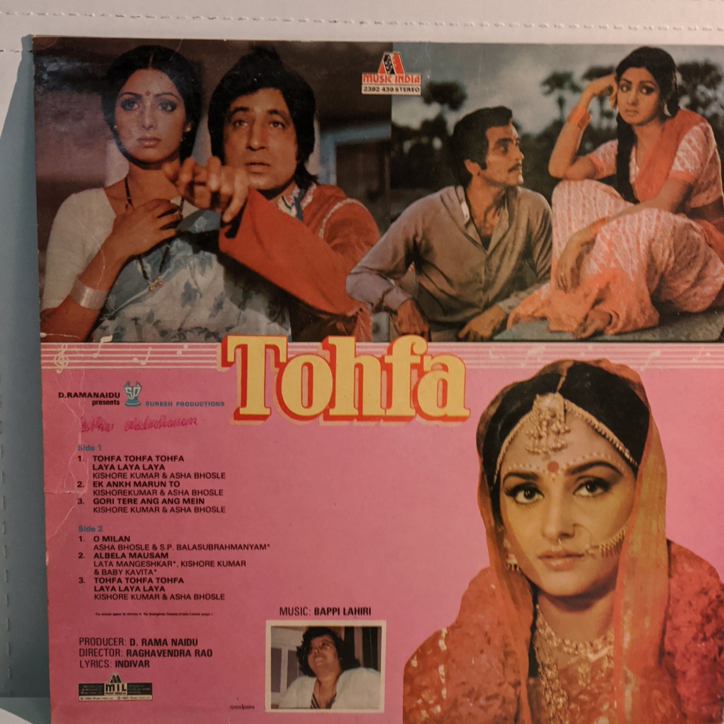 TOHFA - Music By Bappi lahiri in excellent condition