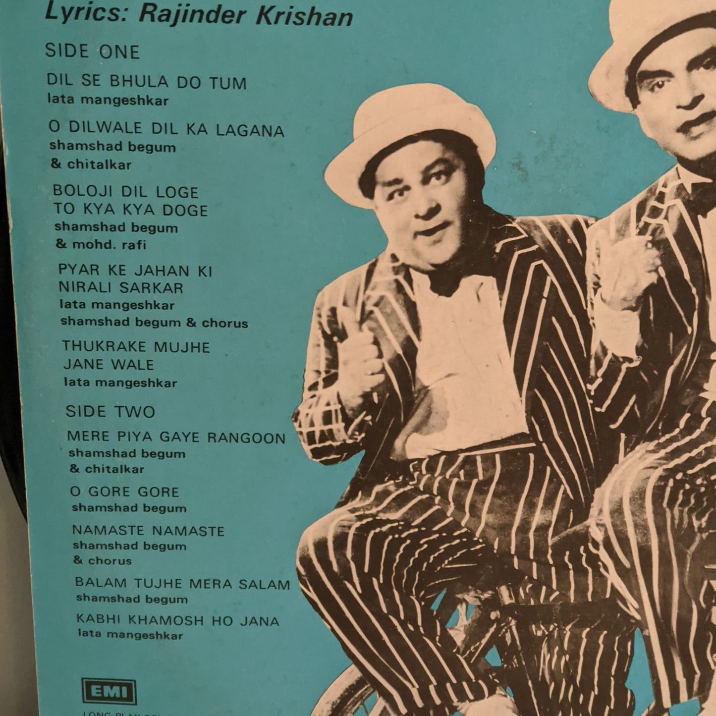 PATANGA - Music by C. Ramchandra - featuring superhit song "Mere Piya gaye Rangoon" in NEAR MINT