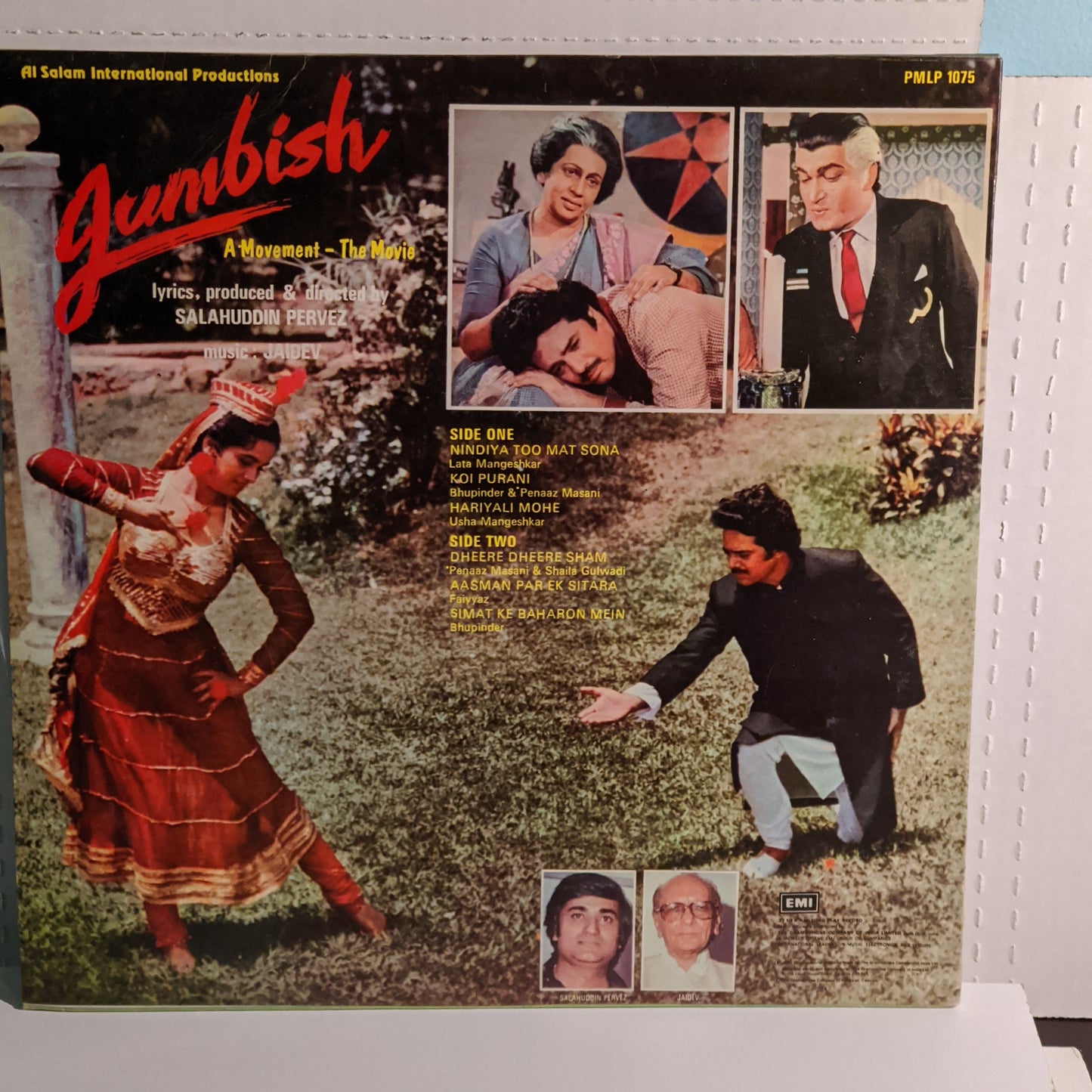 Bollyword Record JAIDEV "JUMBISH" in EX condition