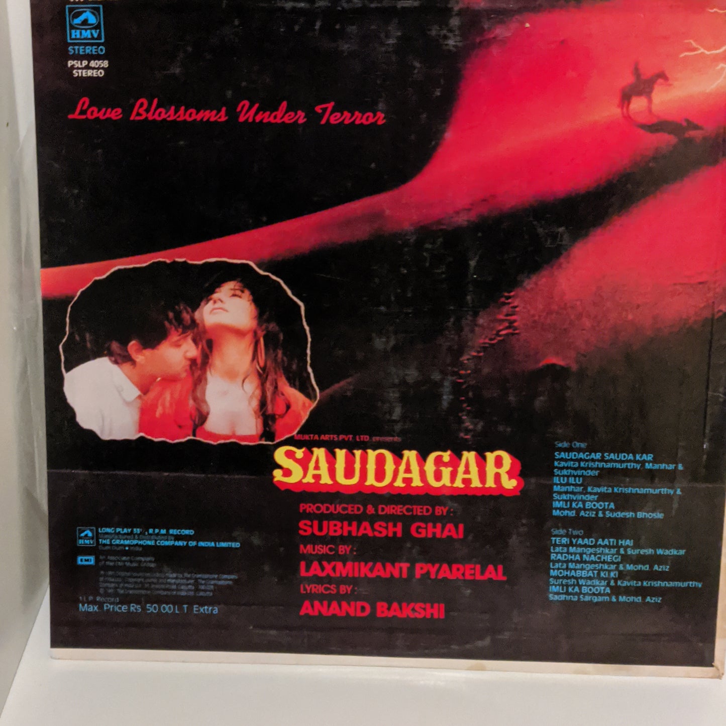 Saudagar - 70 mm stereophonic Laxmikant Pyarelal + Subhash Ghai 1st Issue