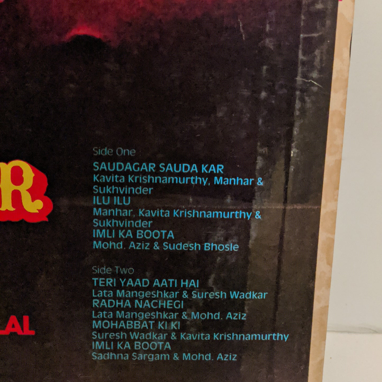 Saudagar - 70 mm stereophonic Laxmikant Pyarelal + Subhash Ghai 1st Issue