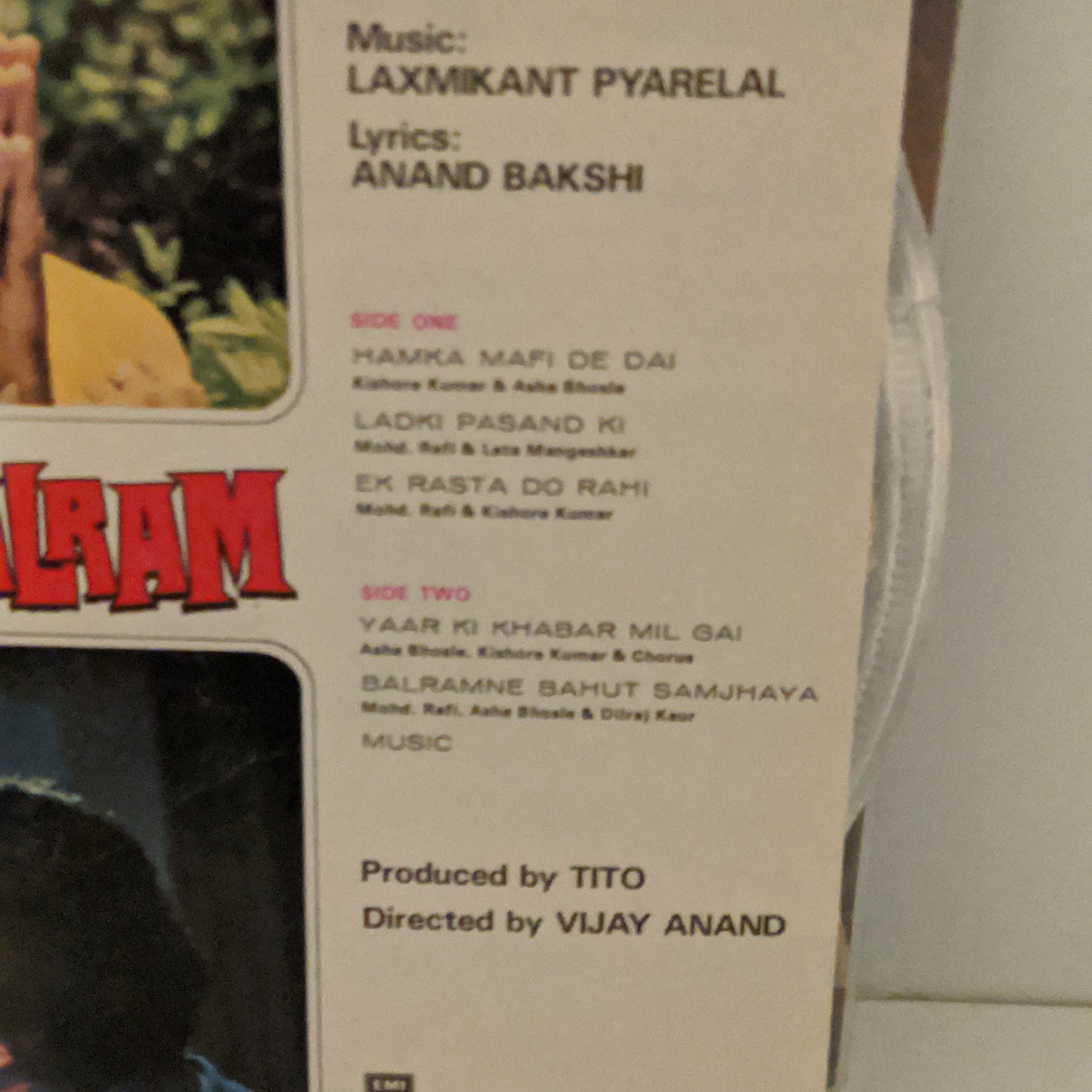 DOSTANA , NASSEB and RAM BALRAM Amitabh Fans 3 records Package for *A Great DEAL*