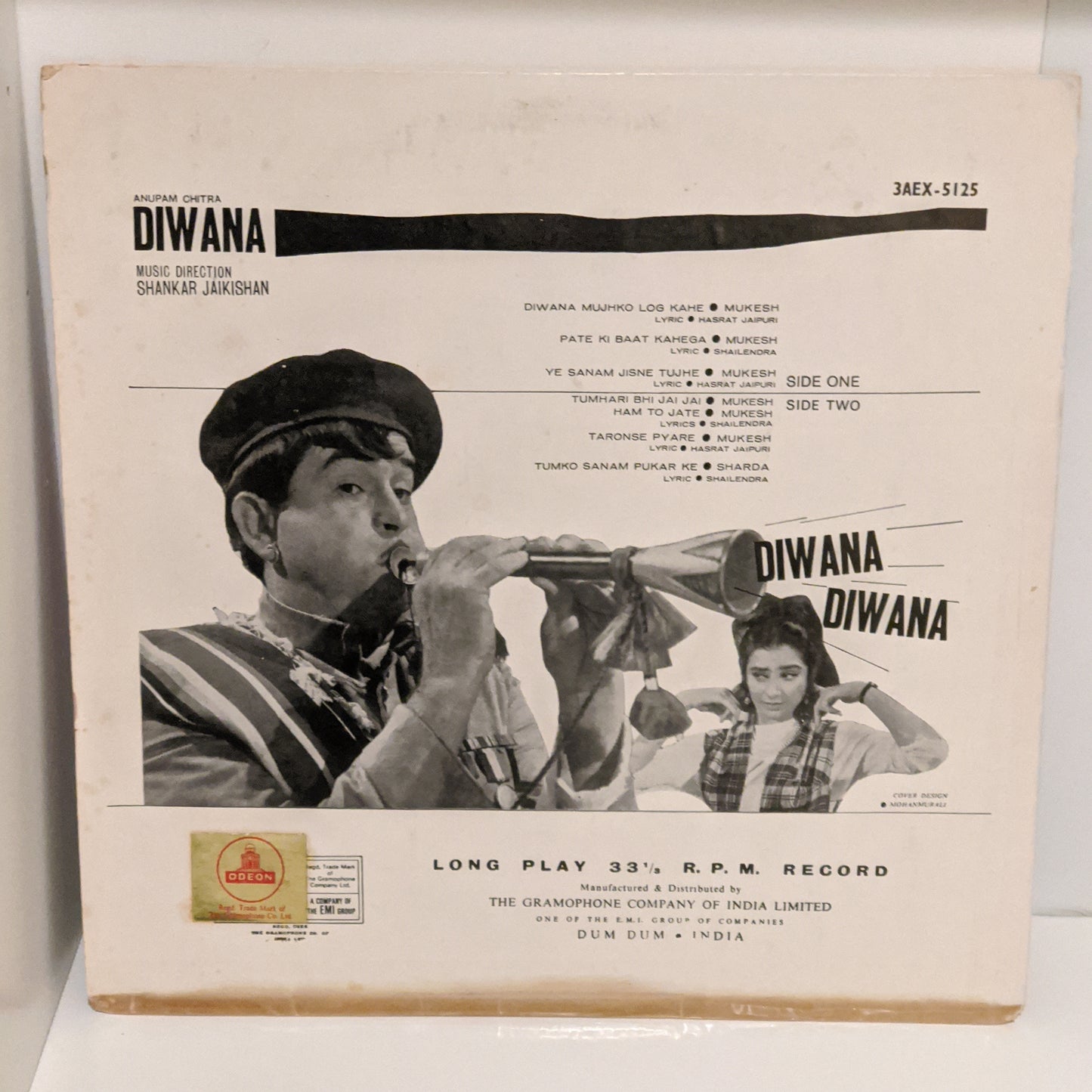 DIWANA - Rajkapoor and Shankar Jaikishan Excellent
