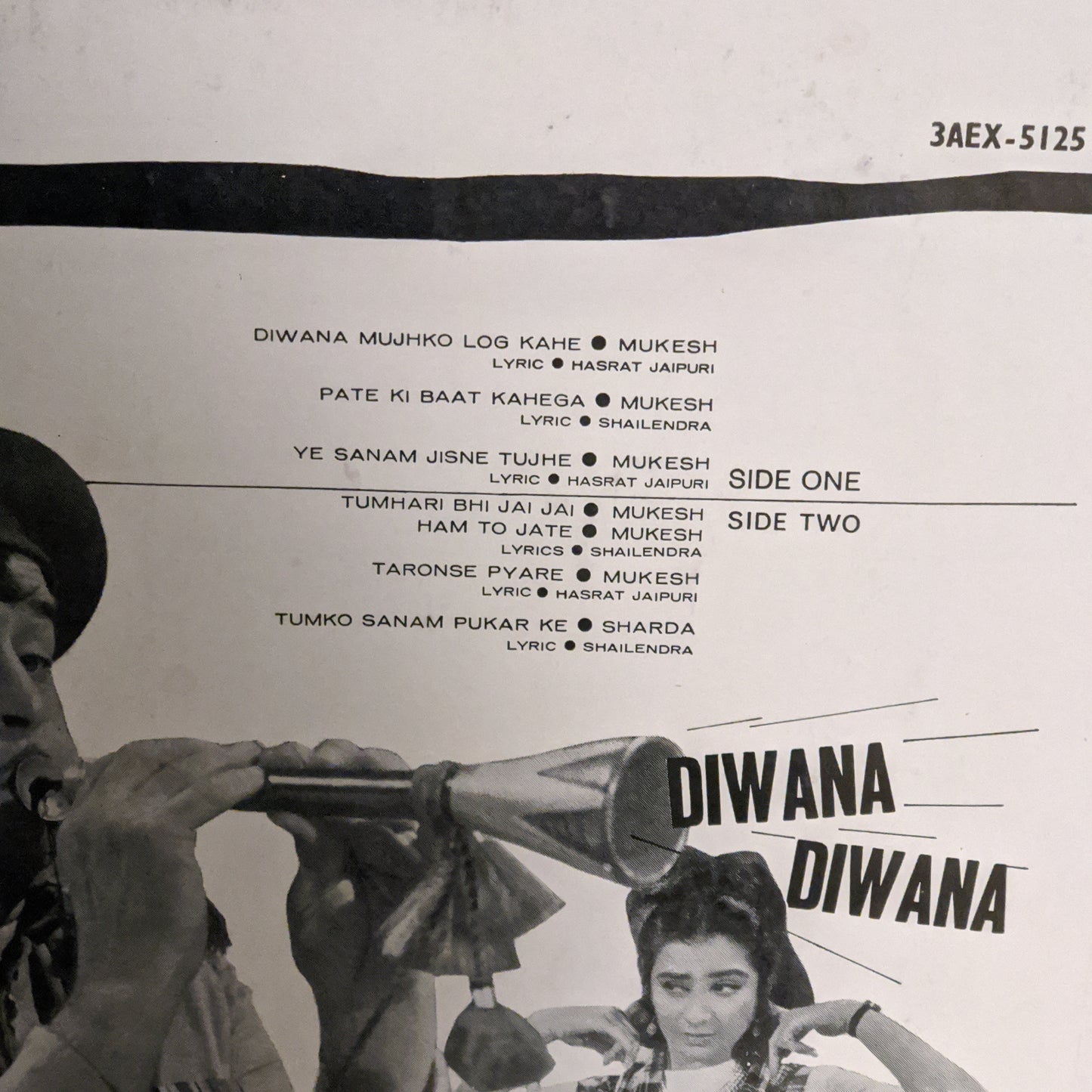 DIWANA - Rajkapoor and Shankar Jaikishan Excellent