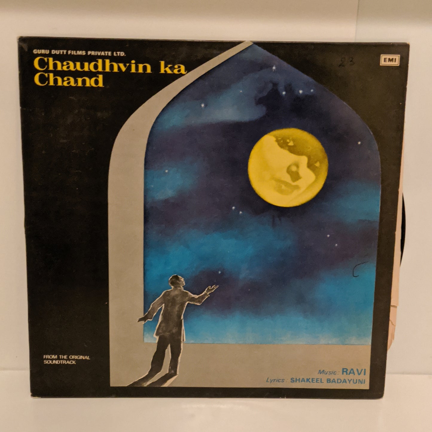 Chaudhvin Ka Chand - Guru Dutt classic Ravi Asha Rafi " Near Mint