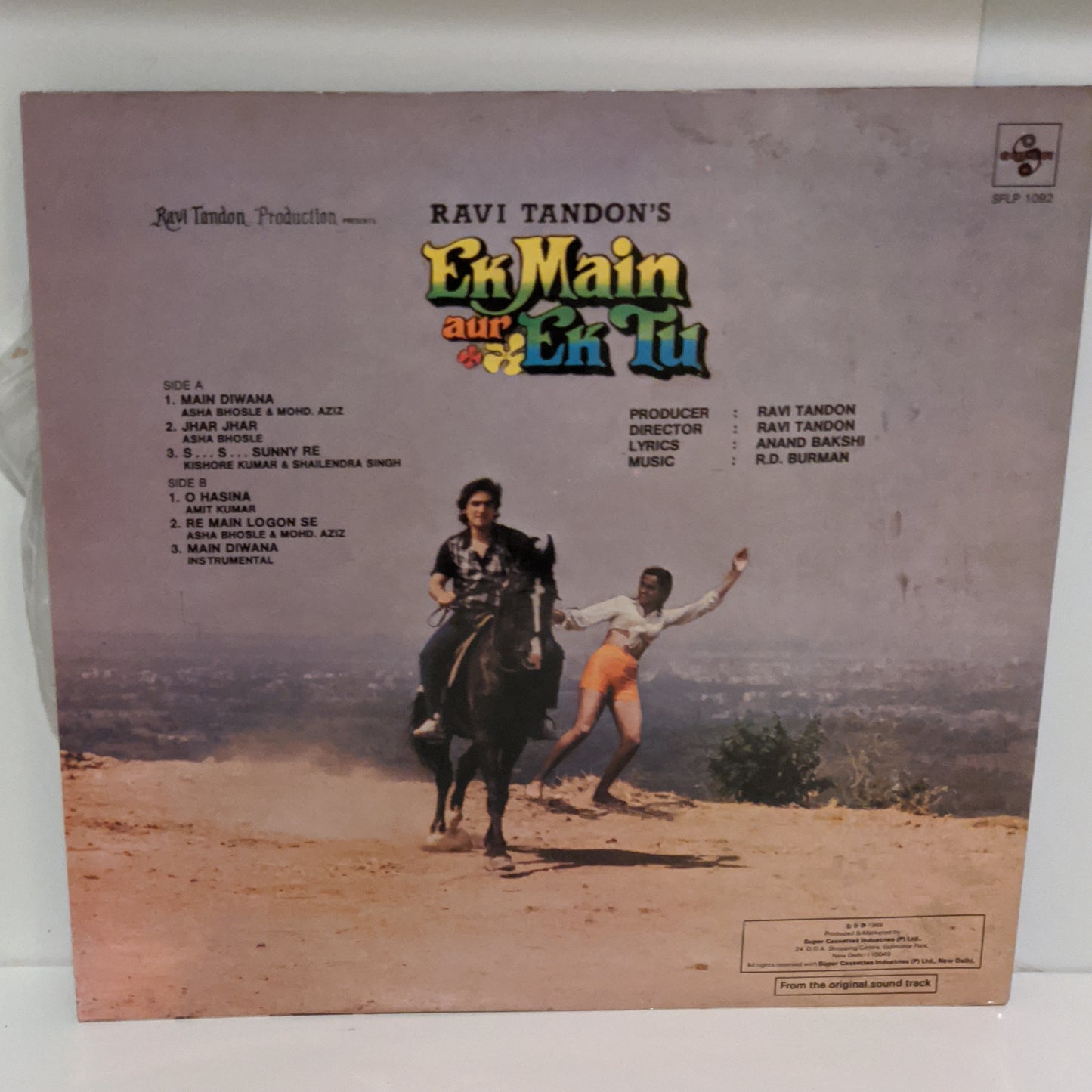Ek Main Aur Ek Tu - New Unplayed R D Burman - 1st Issue