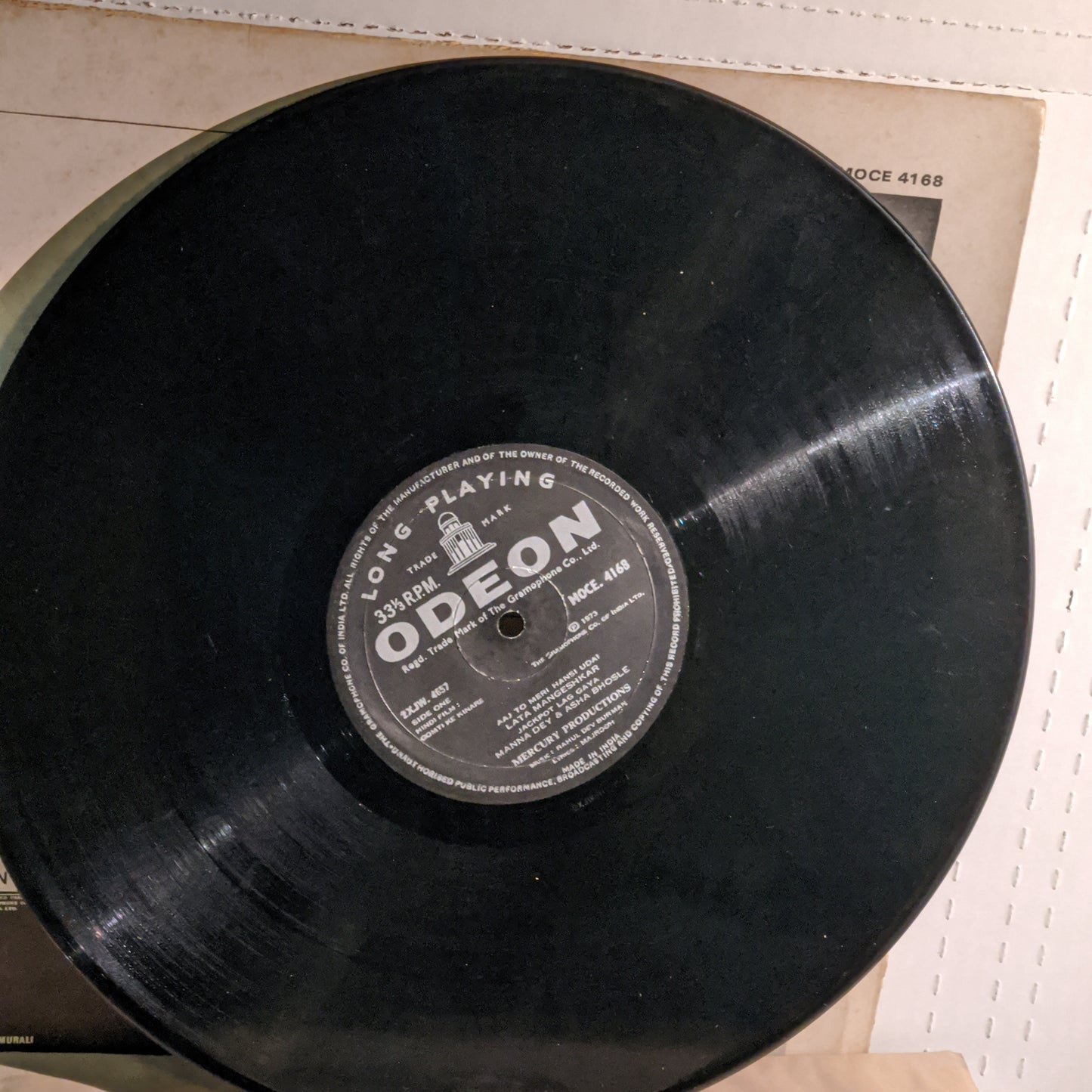 Gomti ke Kinare - Odeon 1st issue R D Burman Excellent Record