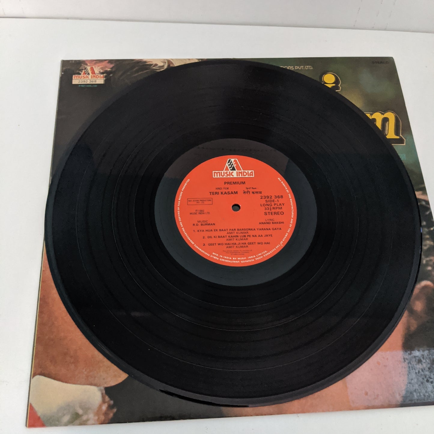 TERI KASAM - gatefold - R D Burman classic with Amit Kumar superhit songs in Excellent condition