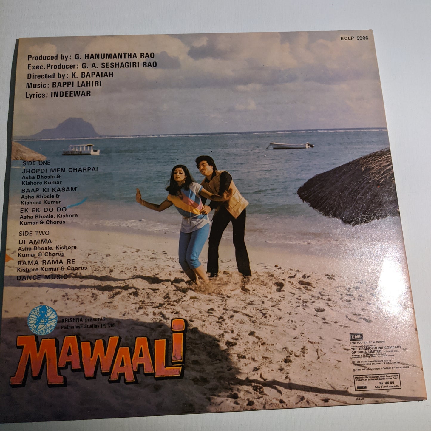 MAWAALI - Bappi Lahiri Superhit in near mint