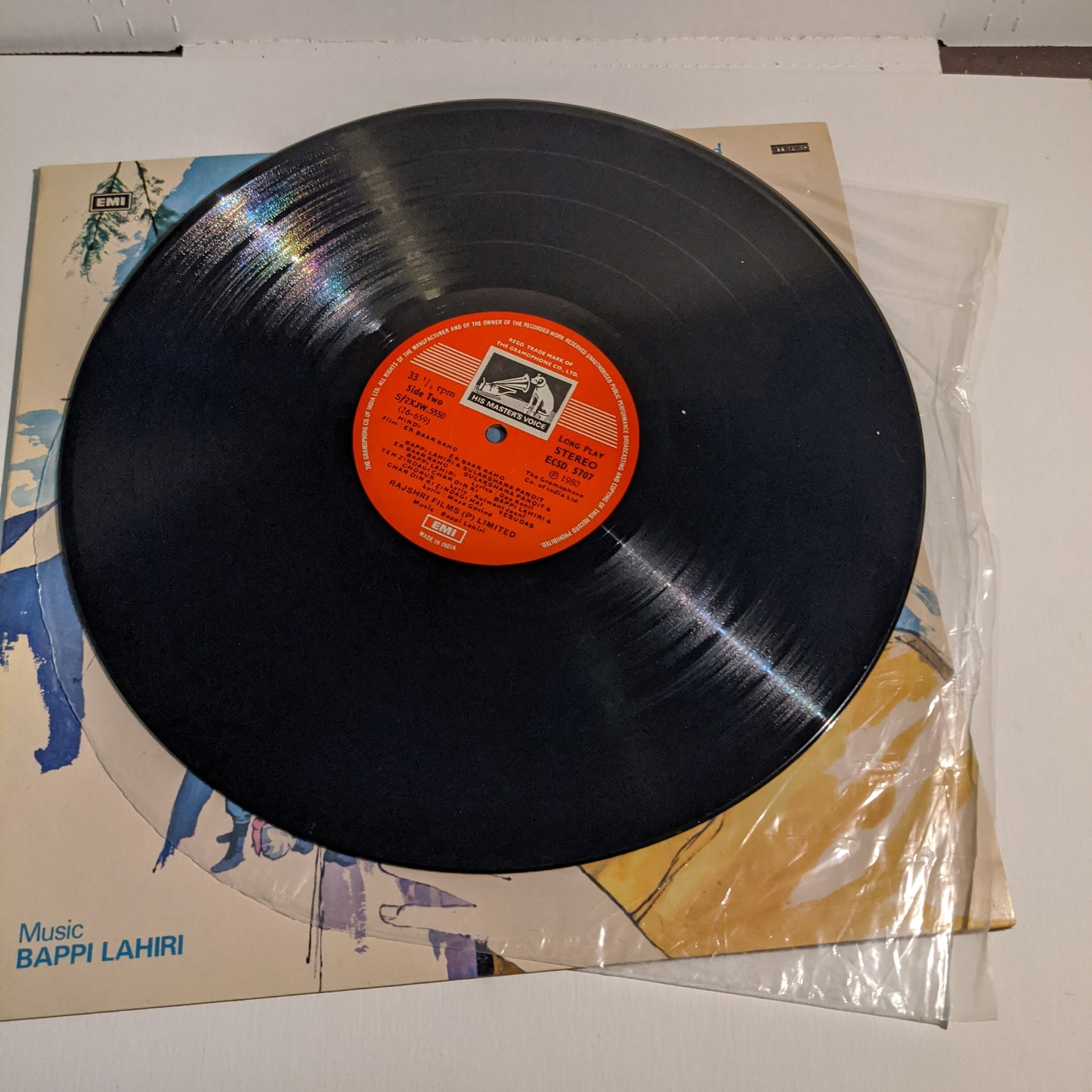Ek Baar Kaho - Bappi Lahiri record in gatefold features Jagjit Singh ghazal in Near Mint Condition