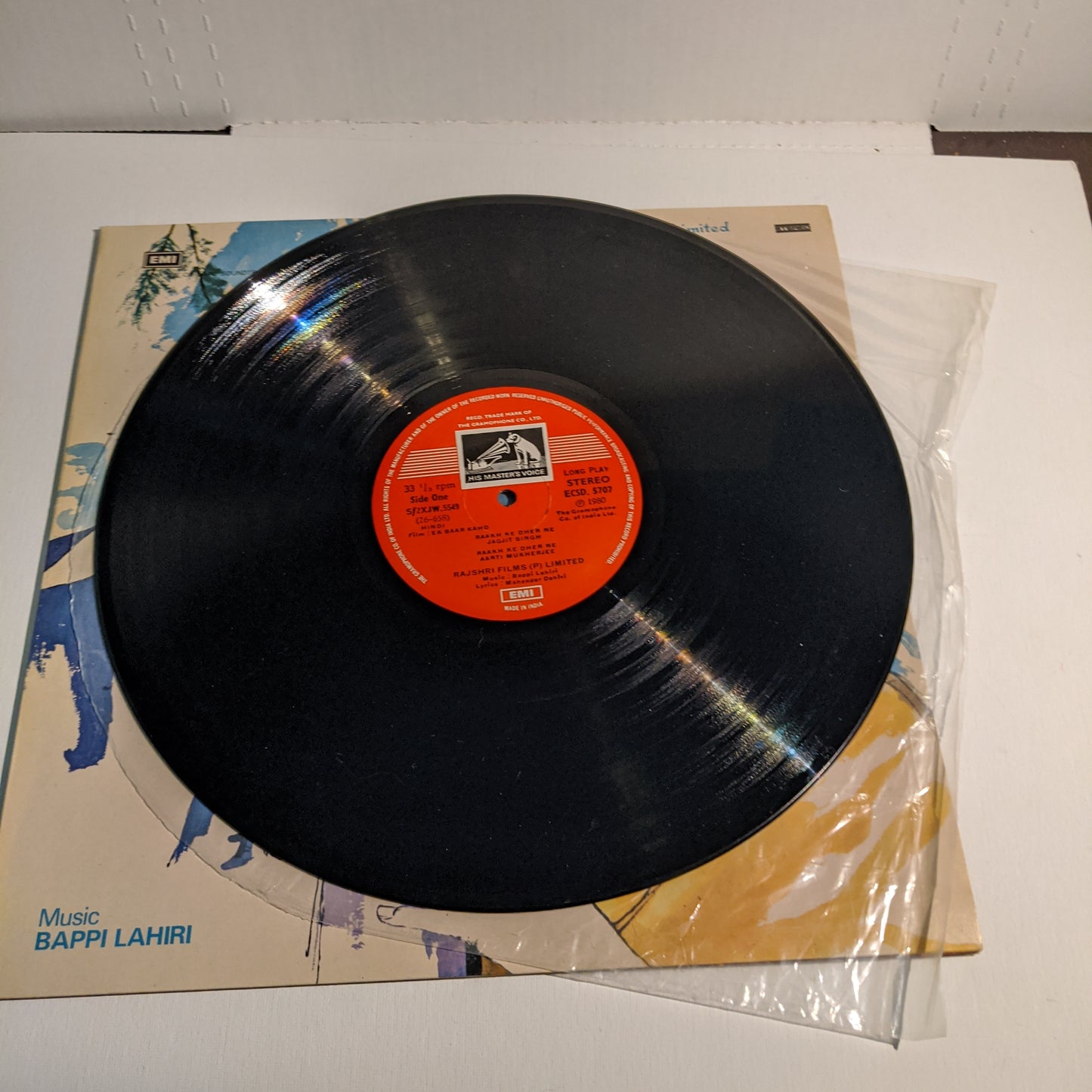 Ek Baar Kaho - Bappi Lahiri record in gatefold features Jagjit Singh ghazal in Near Mint Condition