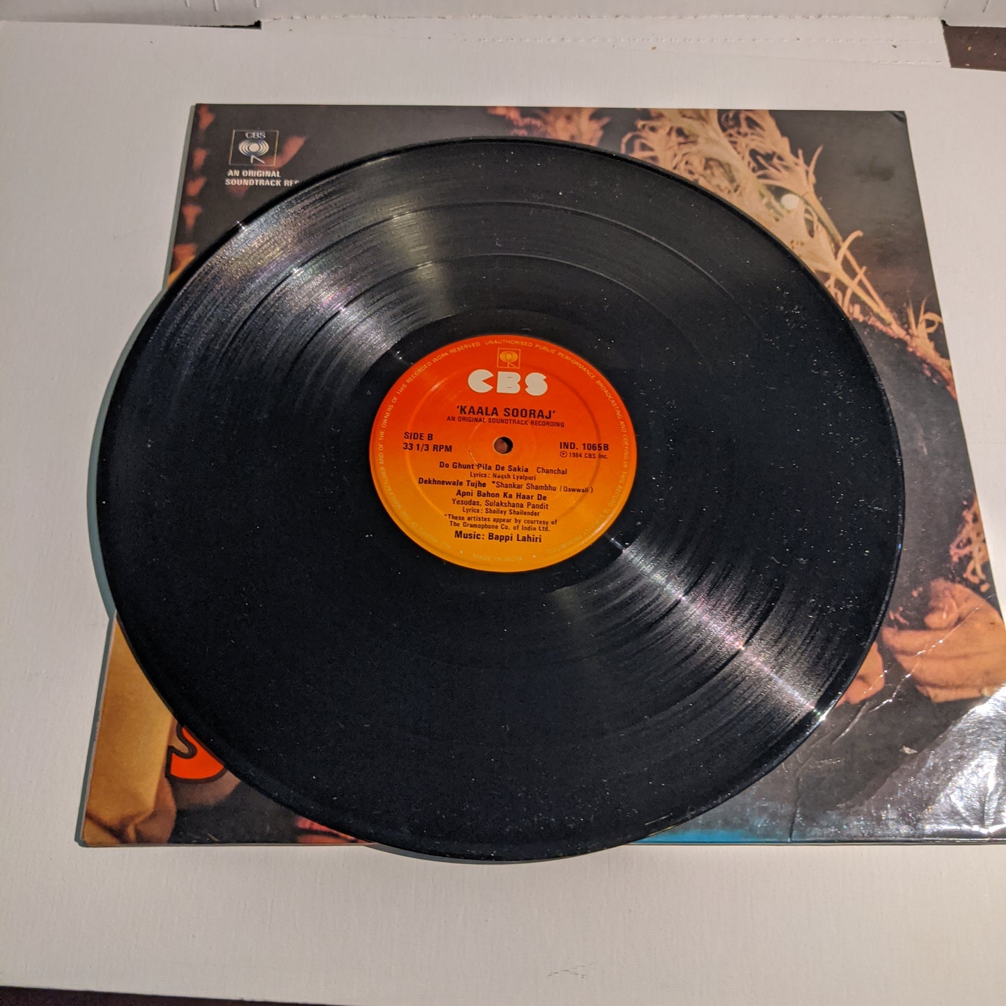 Kaala Sooraj - Bappi Lahiri Record in Near Mint condition