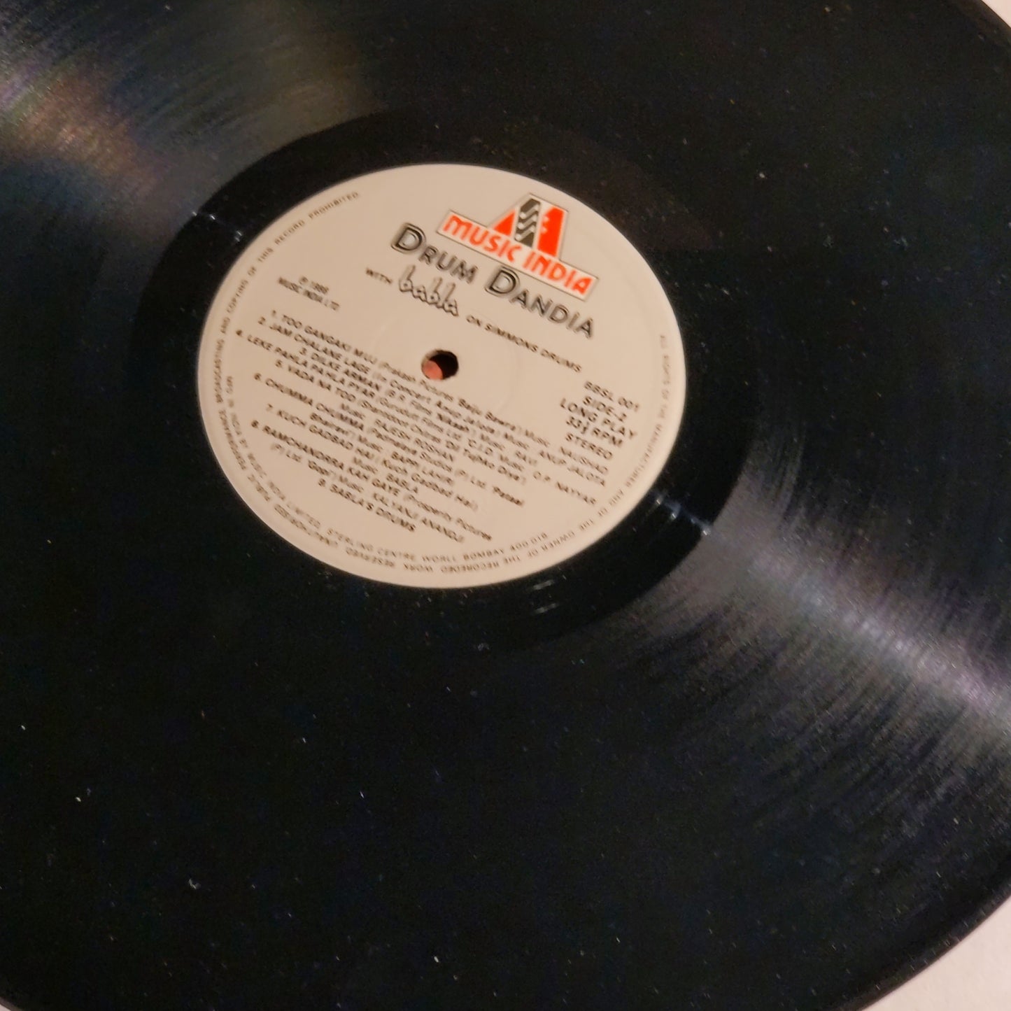 BABLA - DRUM DANDIA - Indian pop record for Garba fans in Unplayed near mint
