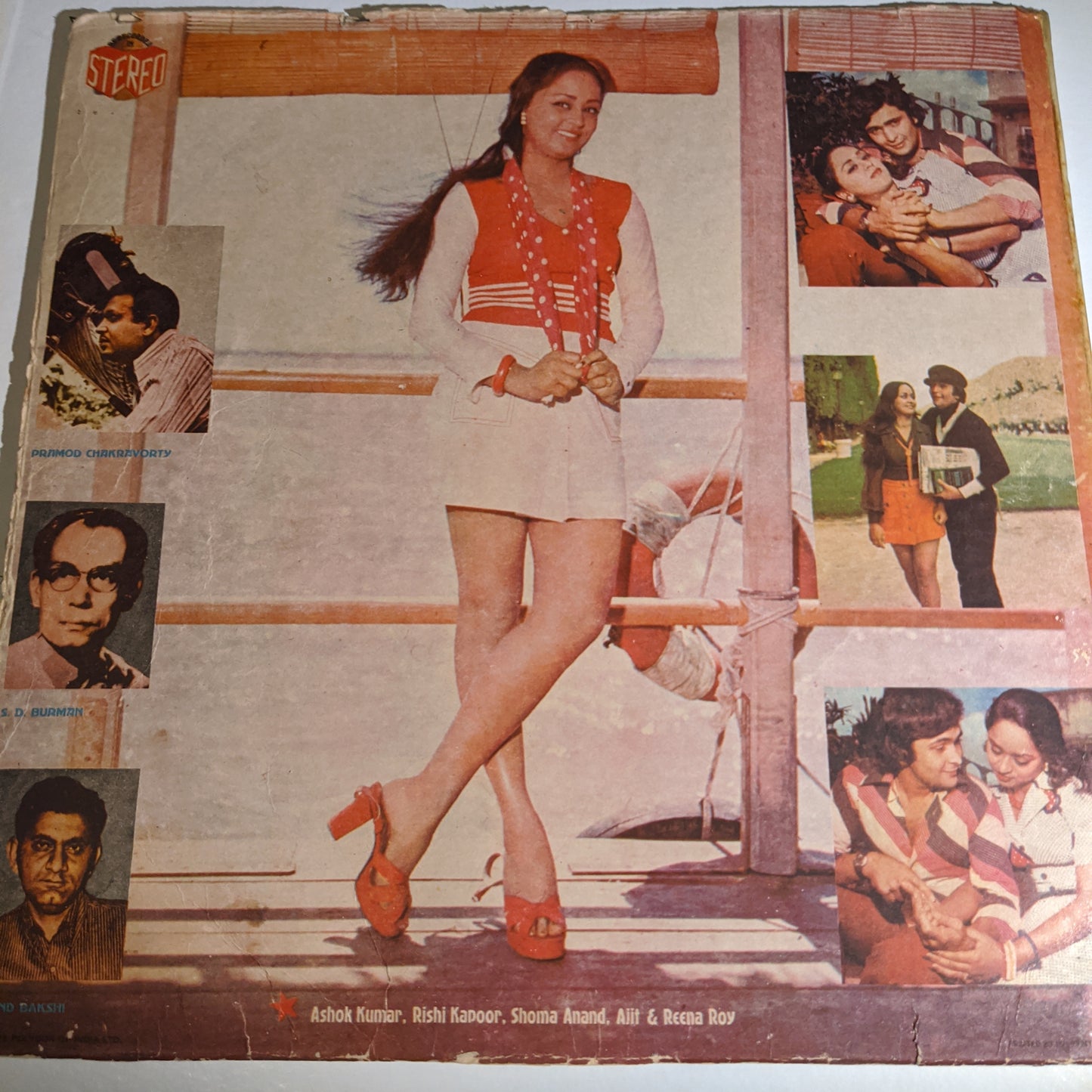 Barood - S D Burman 1st Edition multifold cover - RARE in VG+ condition