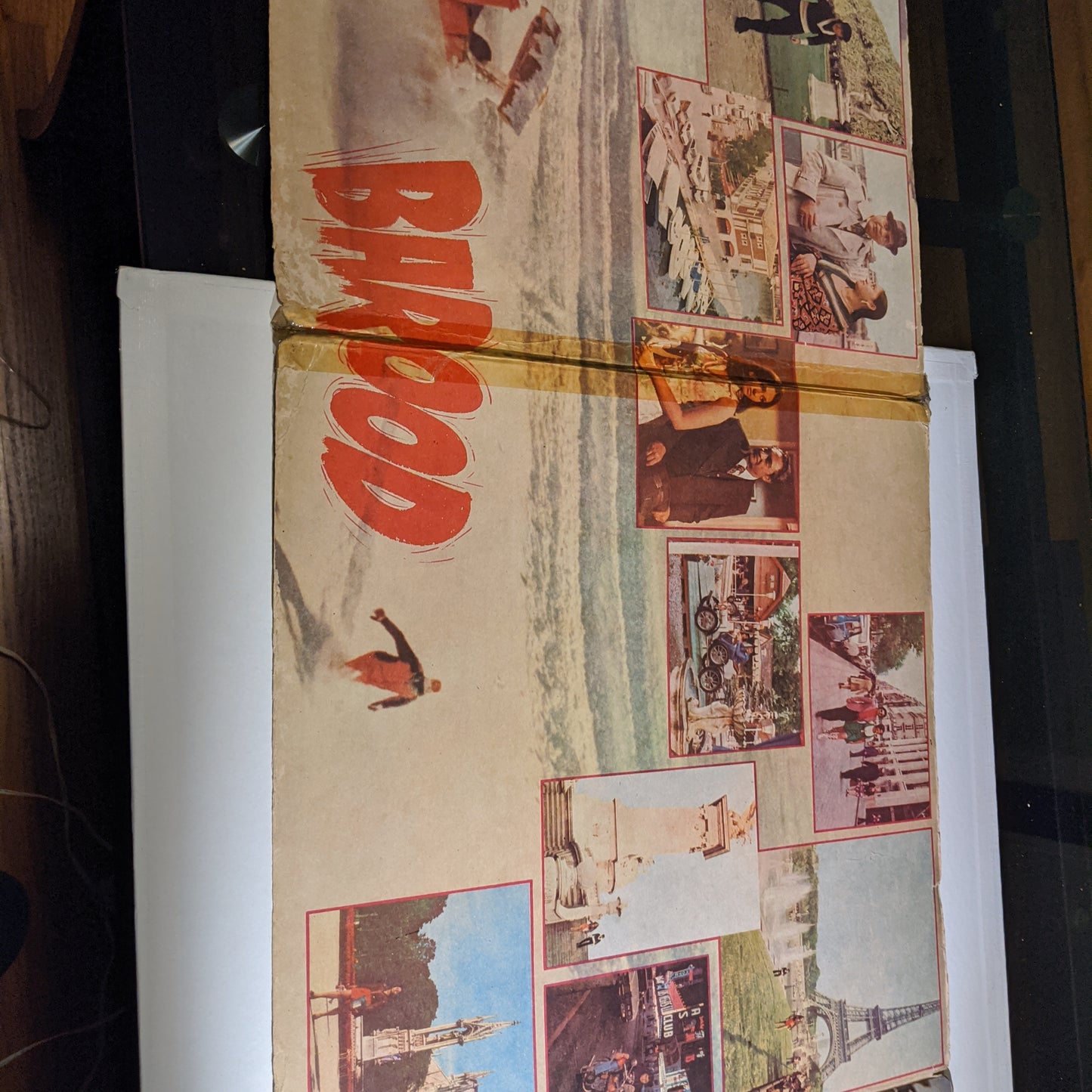 Barood - S D Burman 1st Edition multifold cover - RARE in VG+ condition