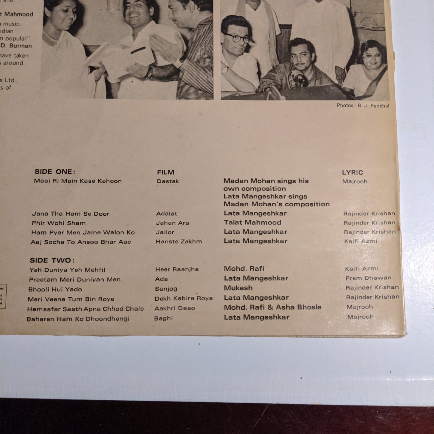 Madan Mohan - A tribute in near mint condition