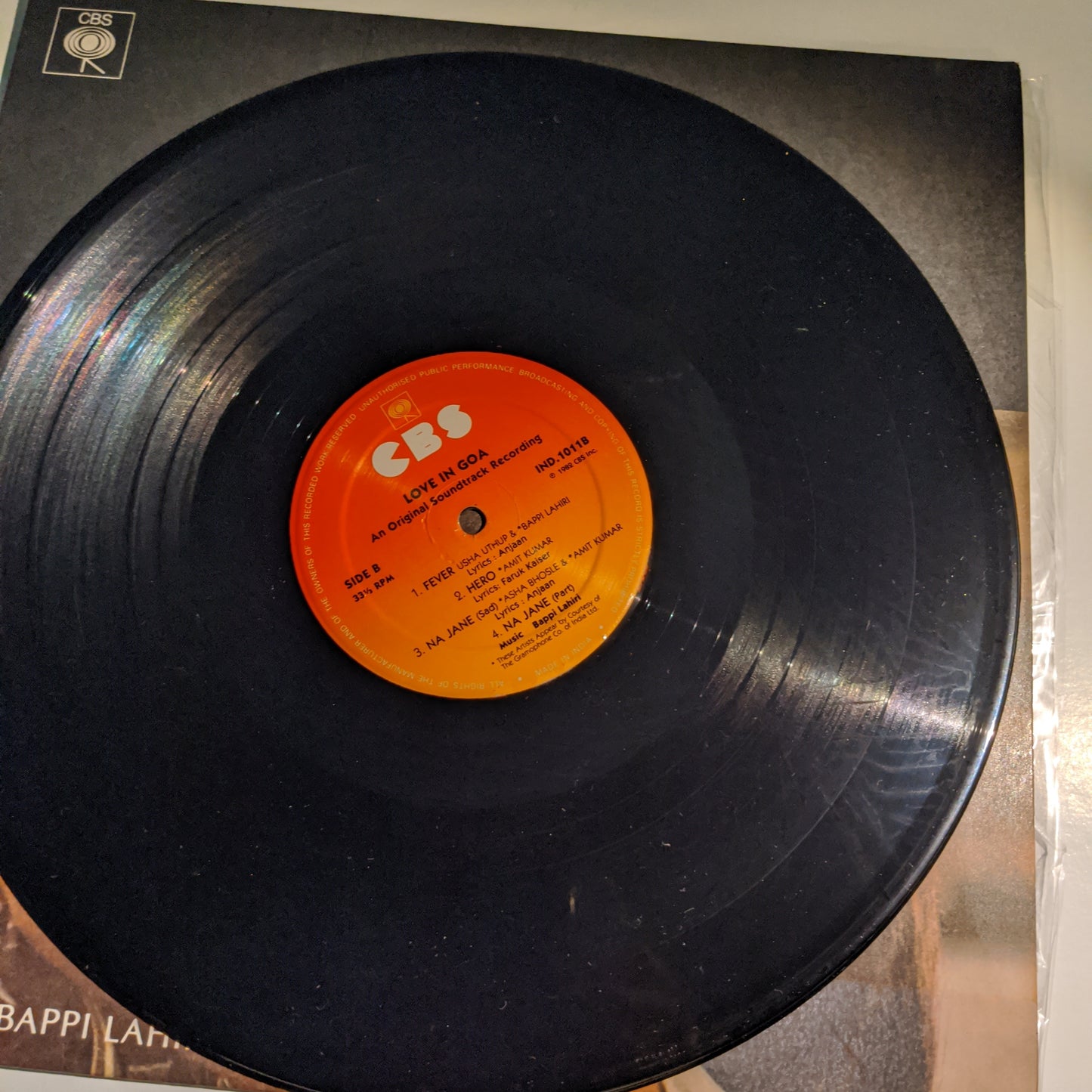 Love in Goa - Bappi Lahiri superhit disco album in Near Mint