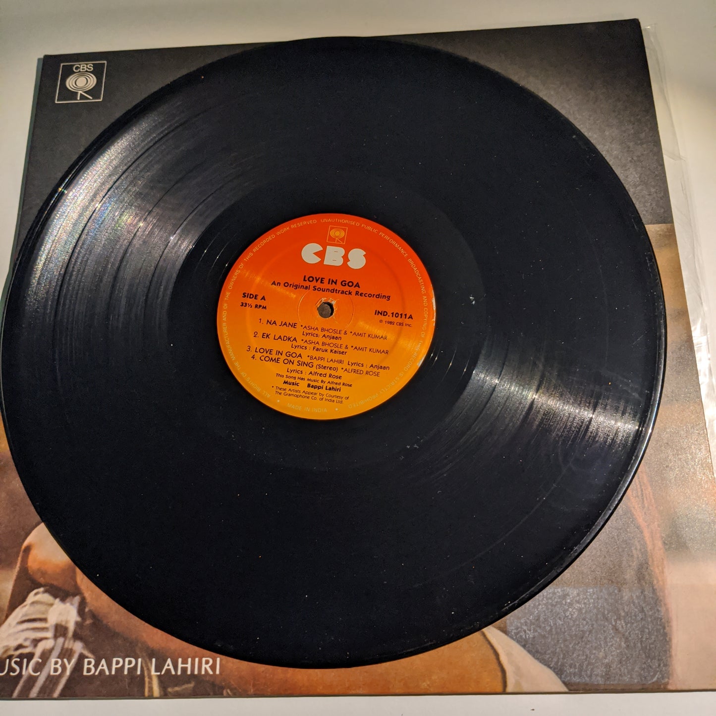 Love in Goa - Bappi Lahiri superhit disco album in Near Mint