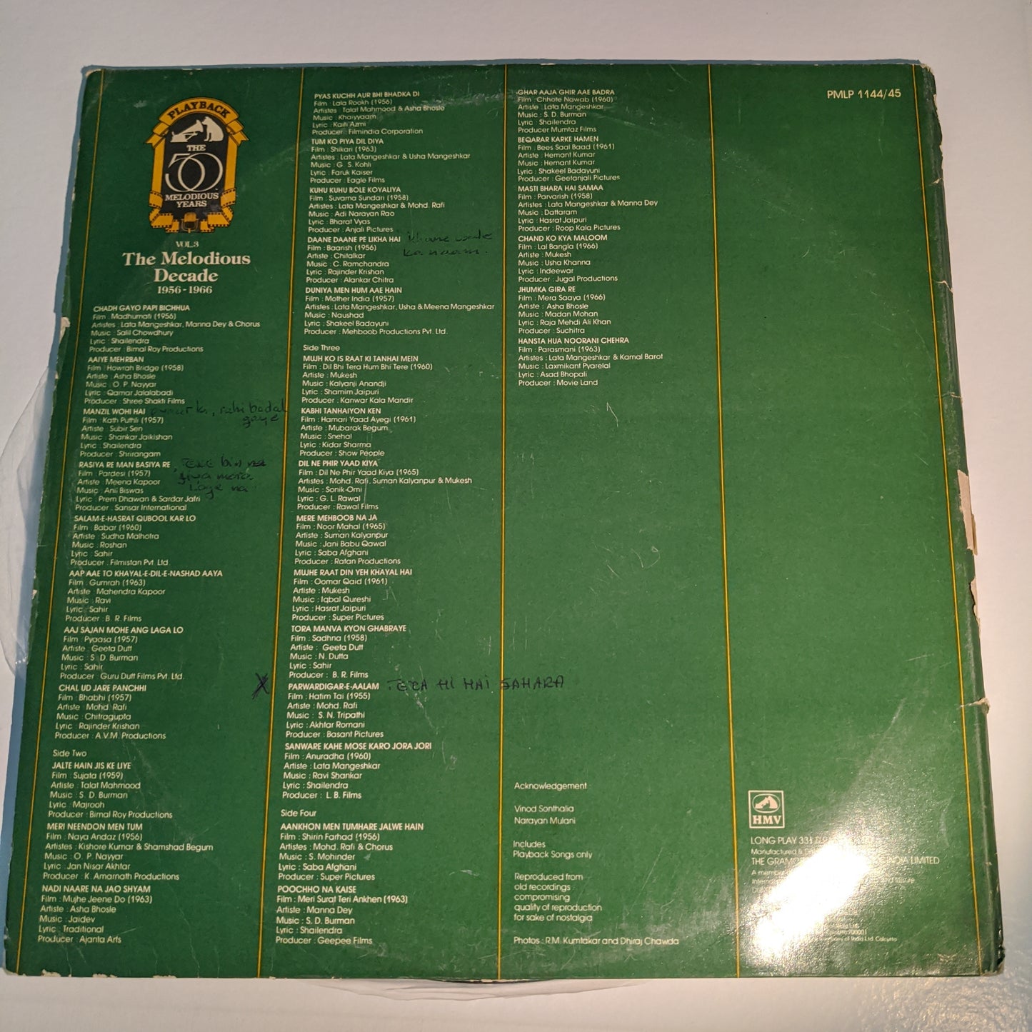 The Melodious Decade 2 Lp set 1956-1966 vol 3 in near mint