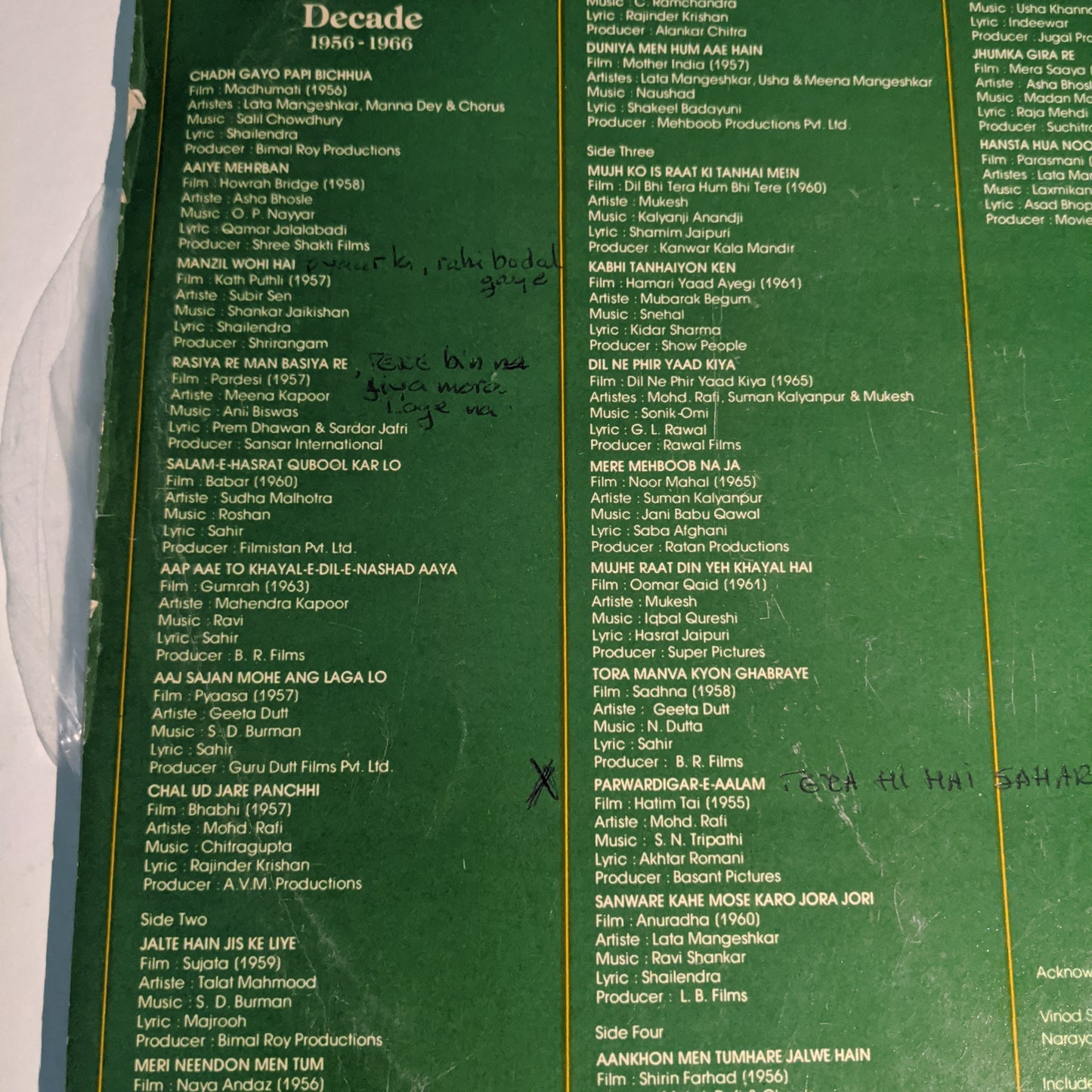 The Melodious Decade 2 Lp set 1956-1966 vol 3 in near mint