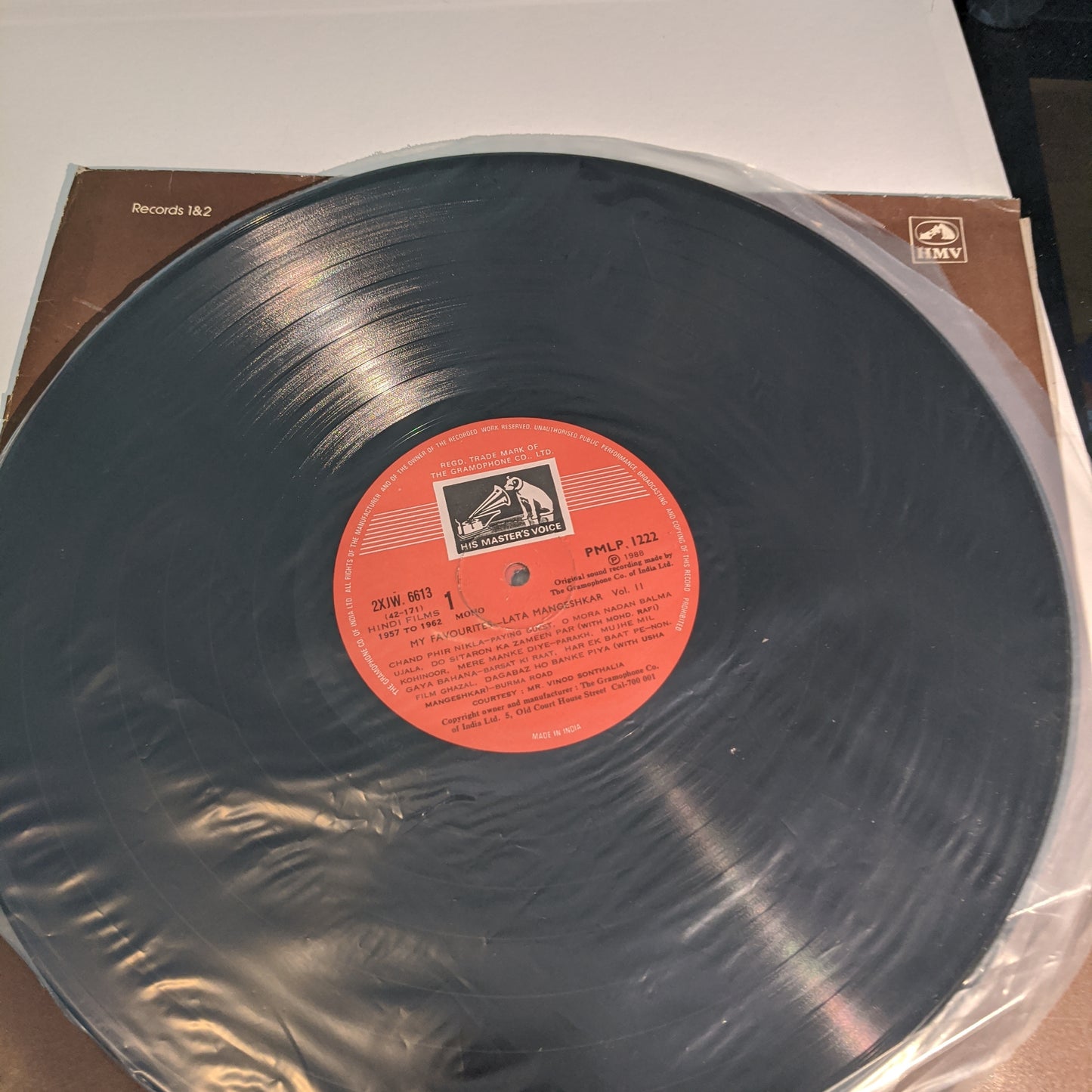 Lata Mangeshkar - Vol 2 Mint. 2 LP set .