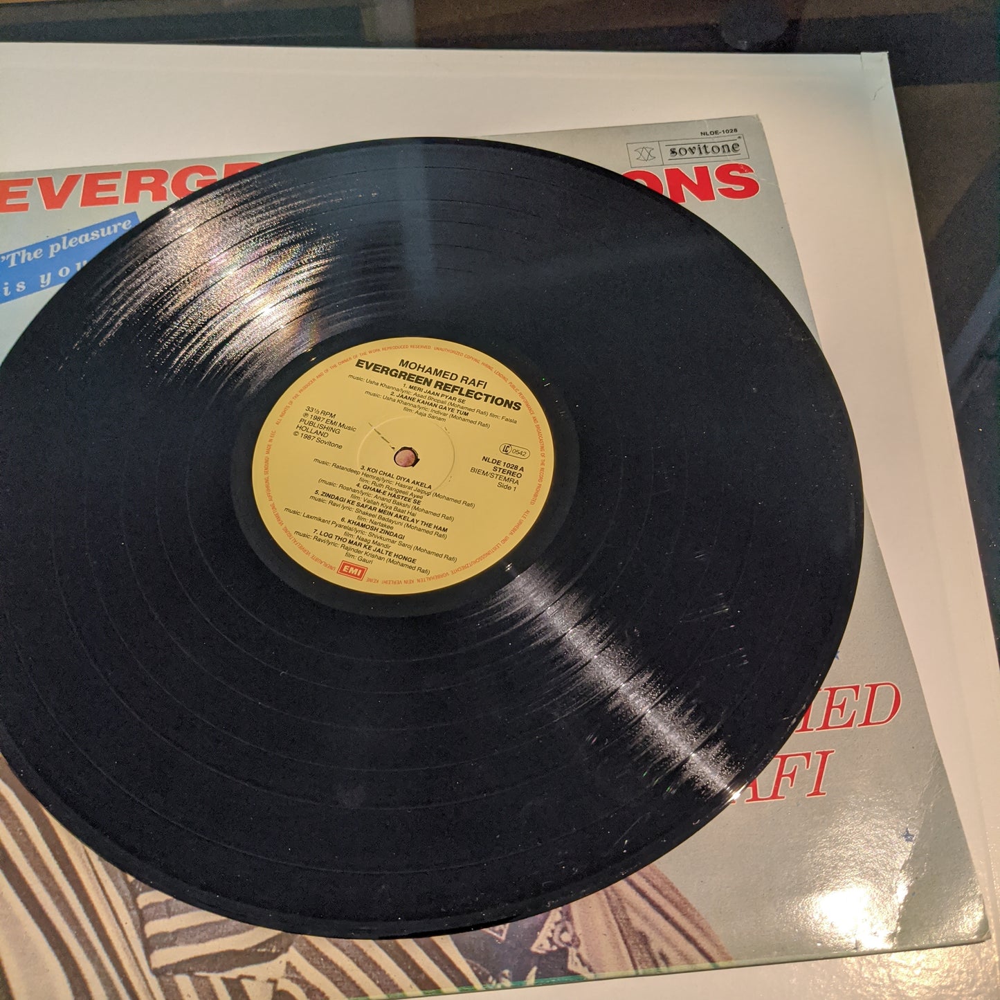 Mohammed Rafi - Evergreen Very rare songs collection for Rafi fans. Holland pressing