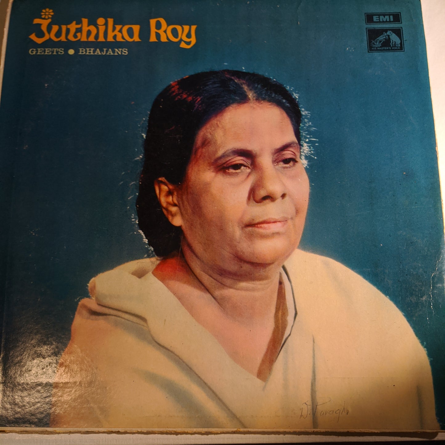 Juthika Roy - Geets and Bhajans - Black HMV label made in Collectible in excellent condition